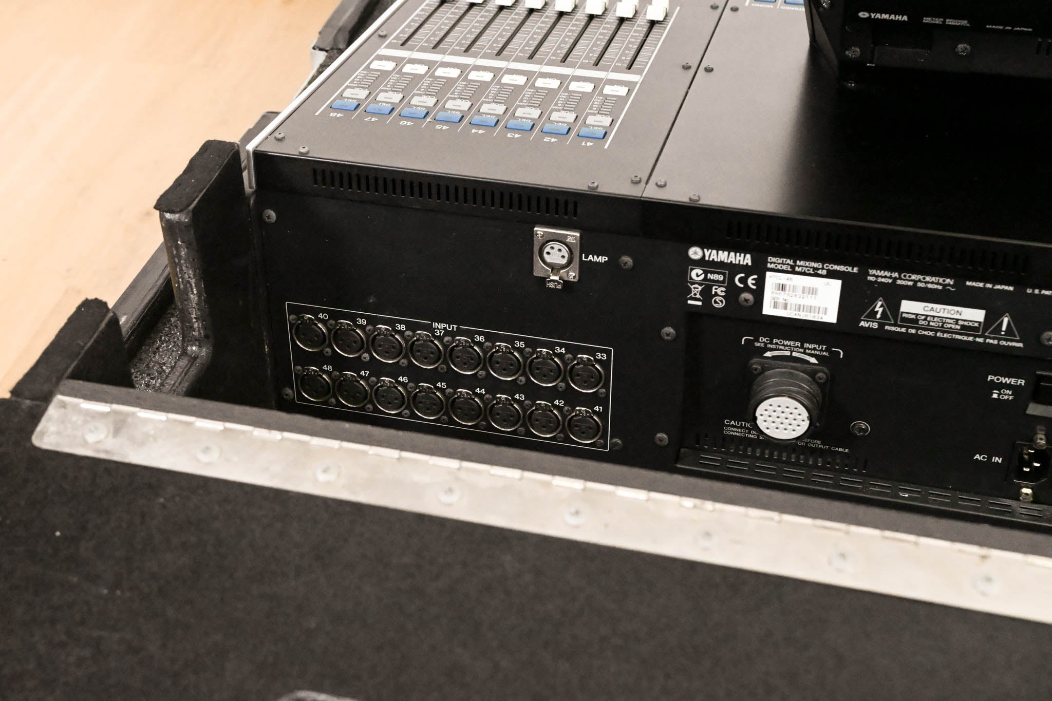 Yamaha M7CL-48 48-Channel Digital Audio Mixing Console with Road Case