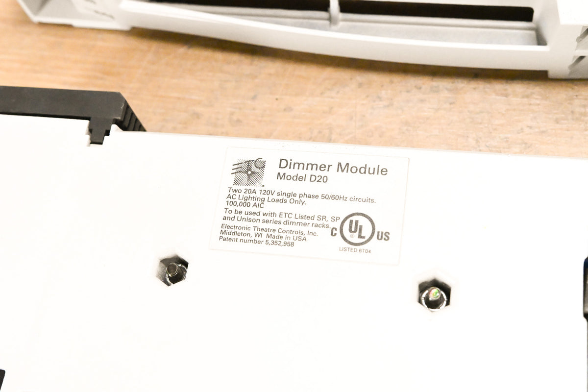 ETC D20 Dual 20A Dimmer Module (Pack of 4)