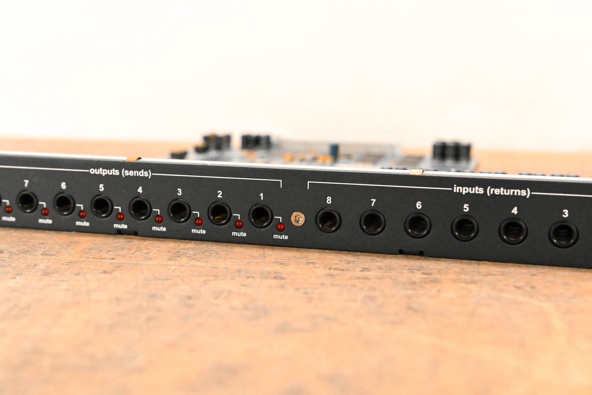 Midas DL443 Analog 8 Input, 8 Output Card with 1/4" TRS Connectors