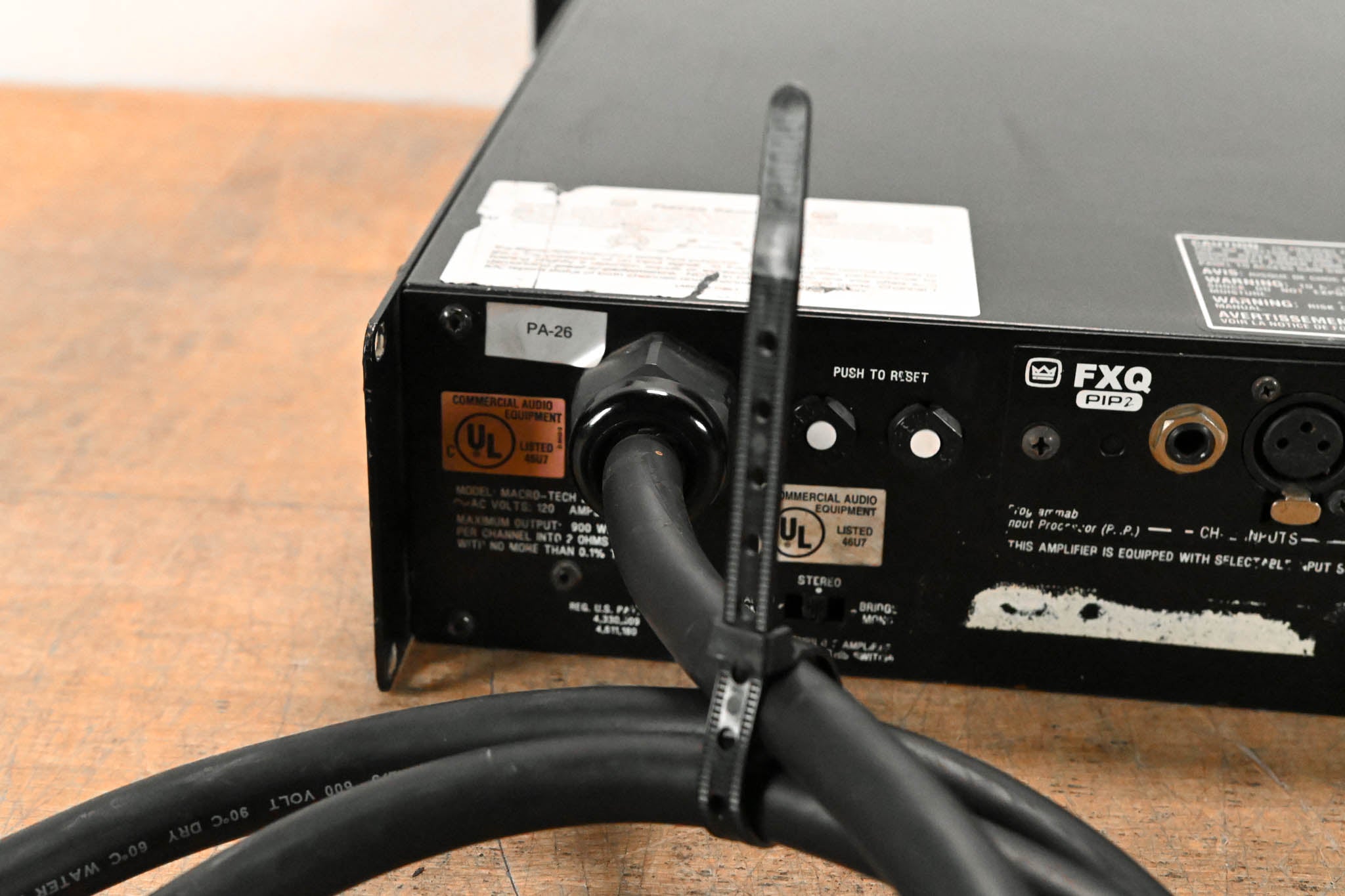 Crown Macro-Tech 2402 2-Channel Power Amplifier