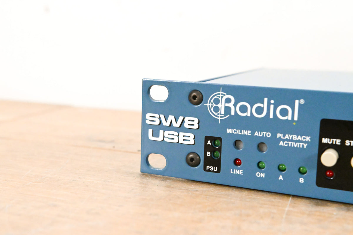Radial Engineering SW8-USB Dual-USB Auto-Switcher & Interface (NO PSU)