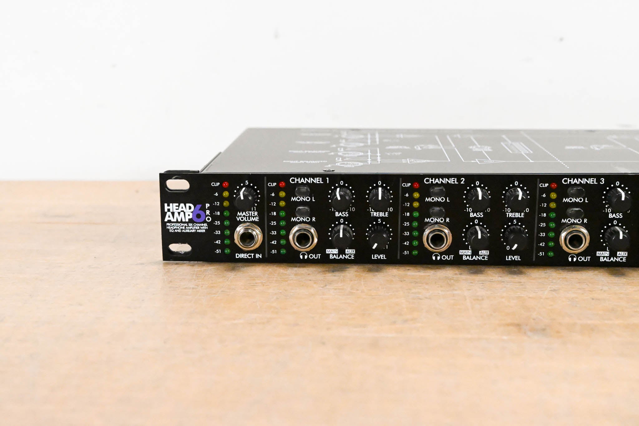 ART HeadAmp6Pro 6-Channel Headphone Amplifier