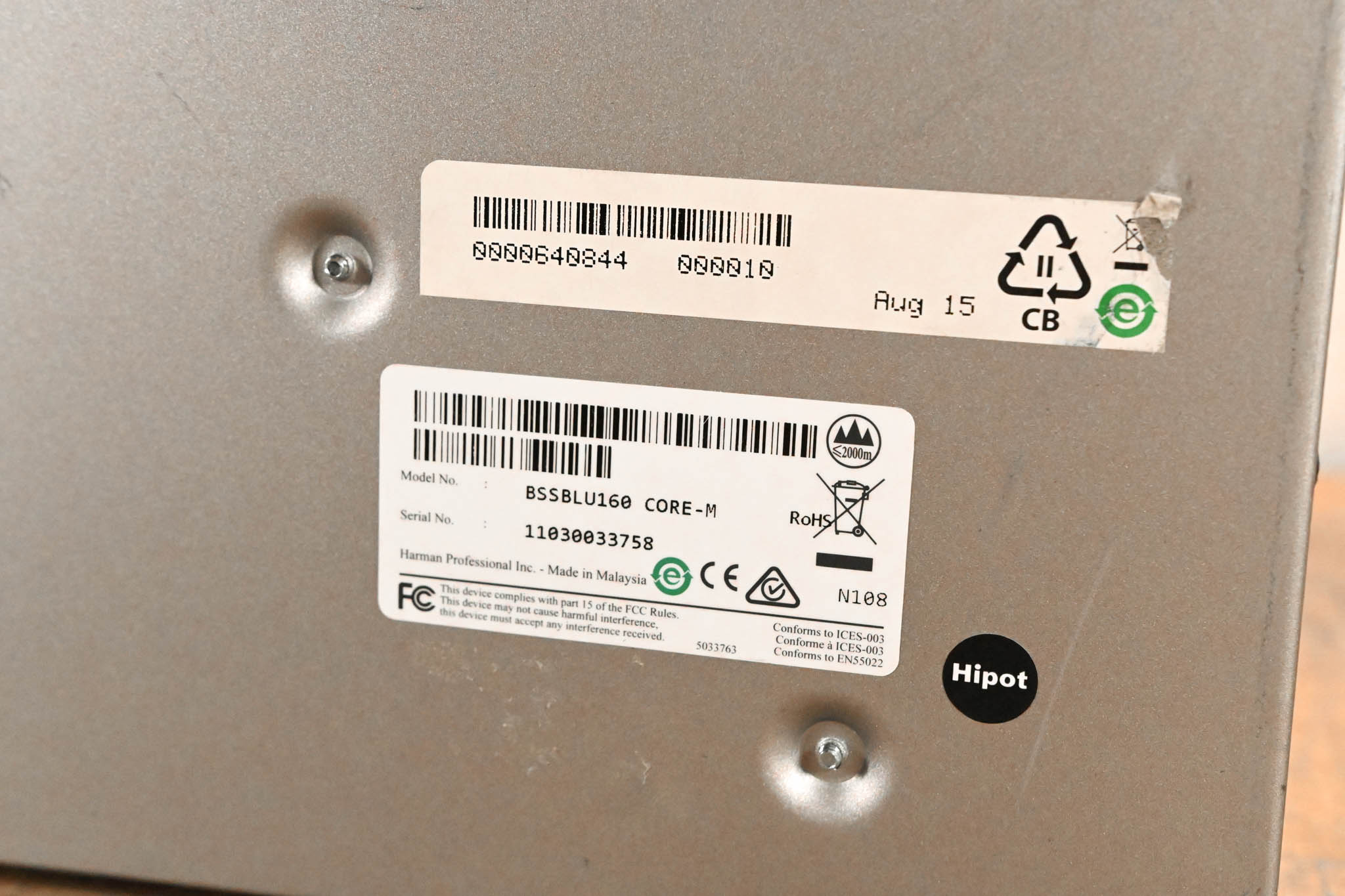 BSS London BLU-160 Networked Signal Processor