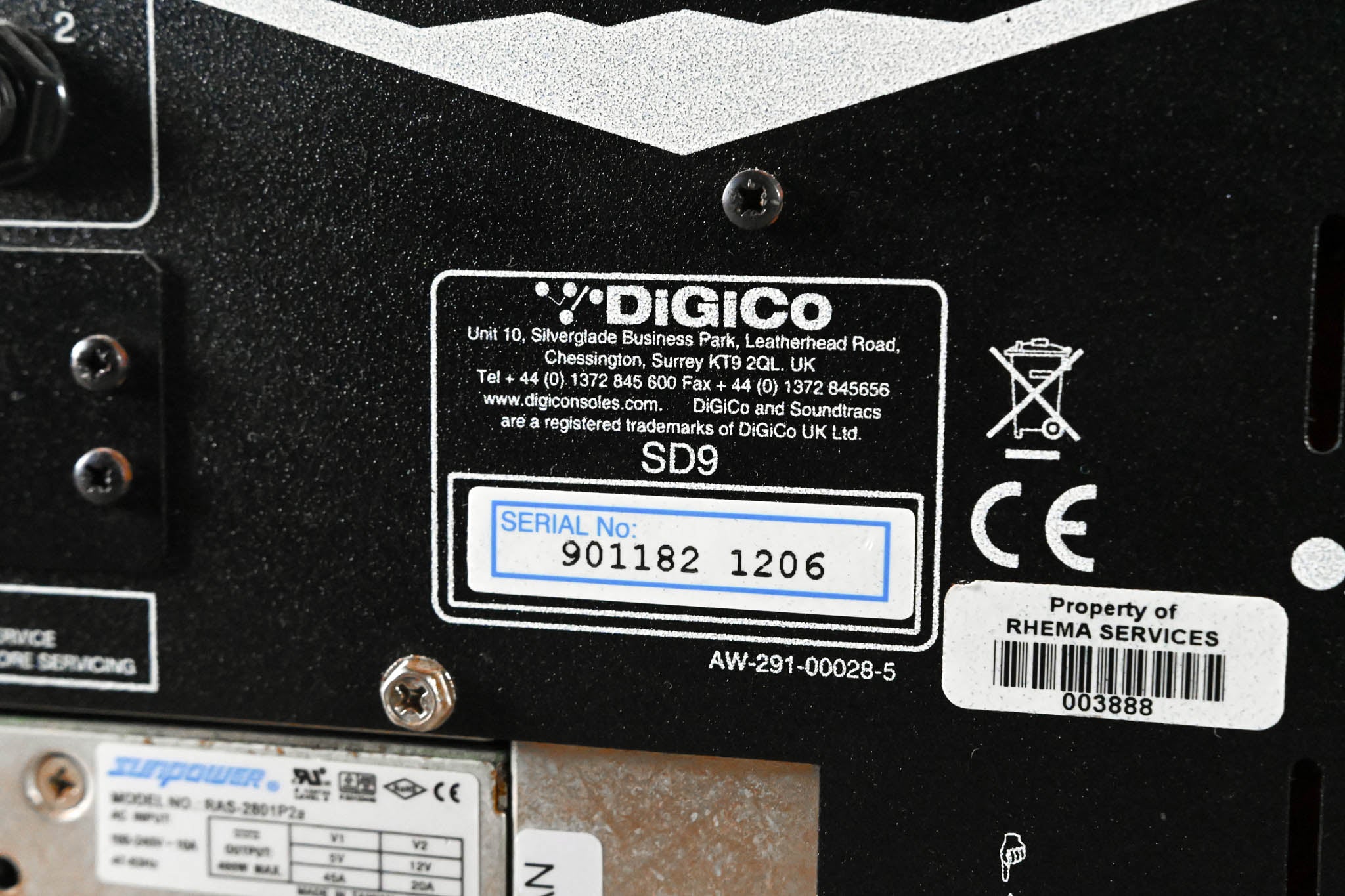 DiGiCo SD9 Digital Mixing Console