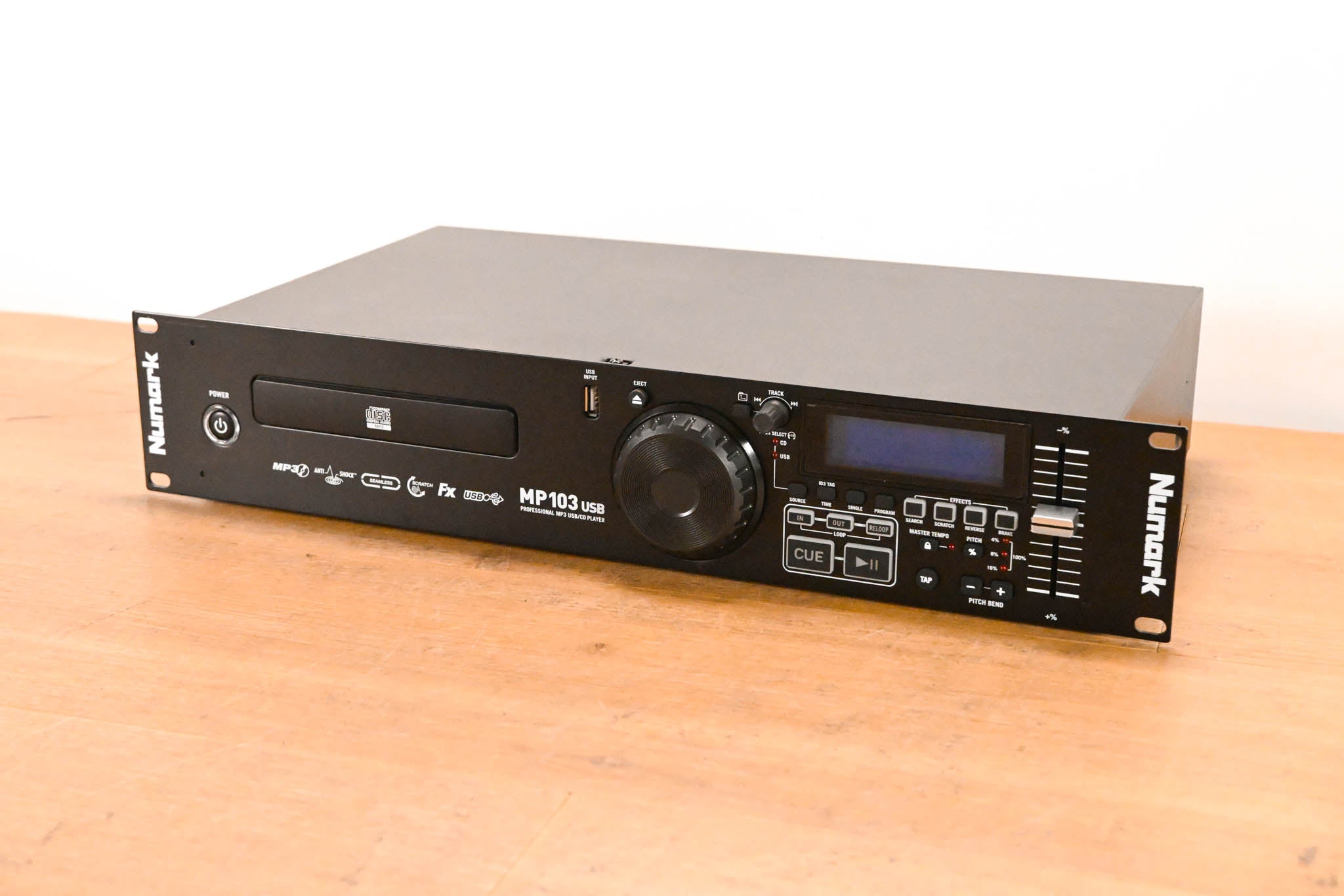 Numark MP103USB Professional MP3 USB/CD Player