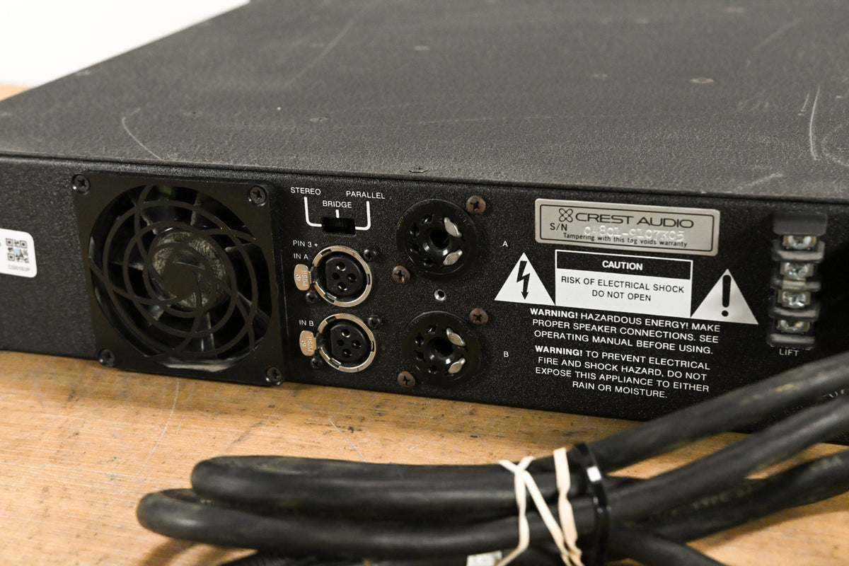 Crest Audio 4801 2-Channel Power Amplifier