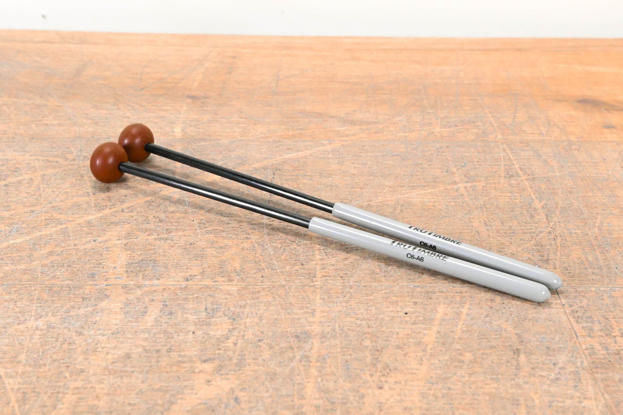 TruTimbre Mallet Brown Rubber (4006) C6-A6 (PAIR)