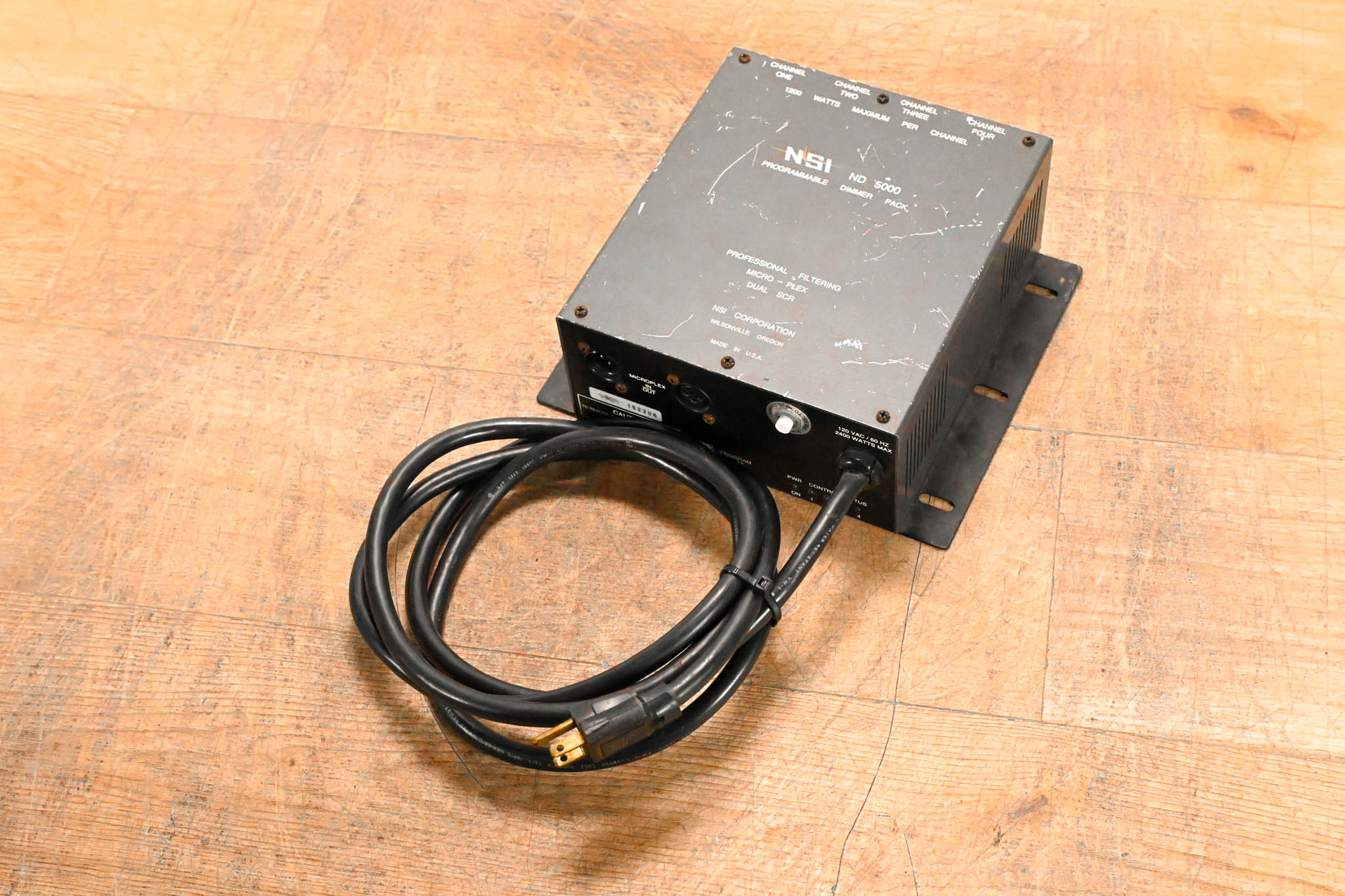 NSI ND 5000 4-Channel Programmable Dimmer Pack