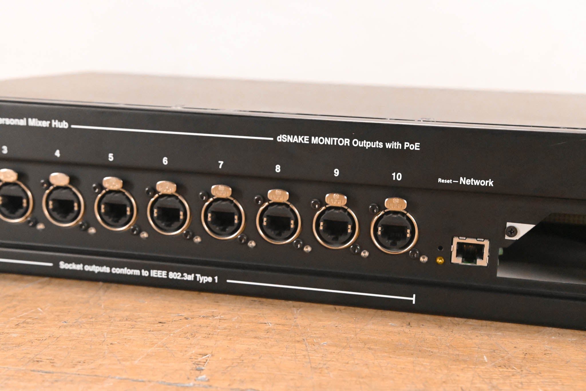 Allen & Heath ME-U 10-Port PoE Monitor Hub for ME-1 Personal Mixers