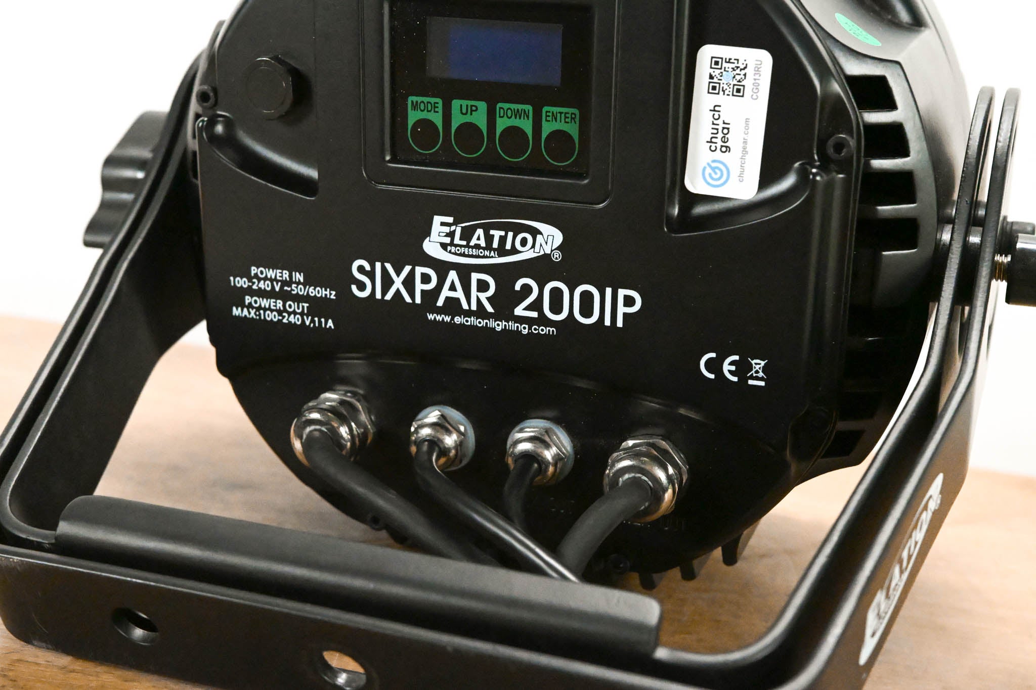 Elation SIXPAR 200IP 12x 12W RGBAW+UV LED IP65 Par Fixture