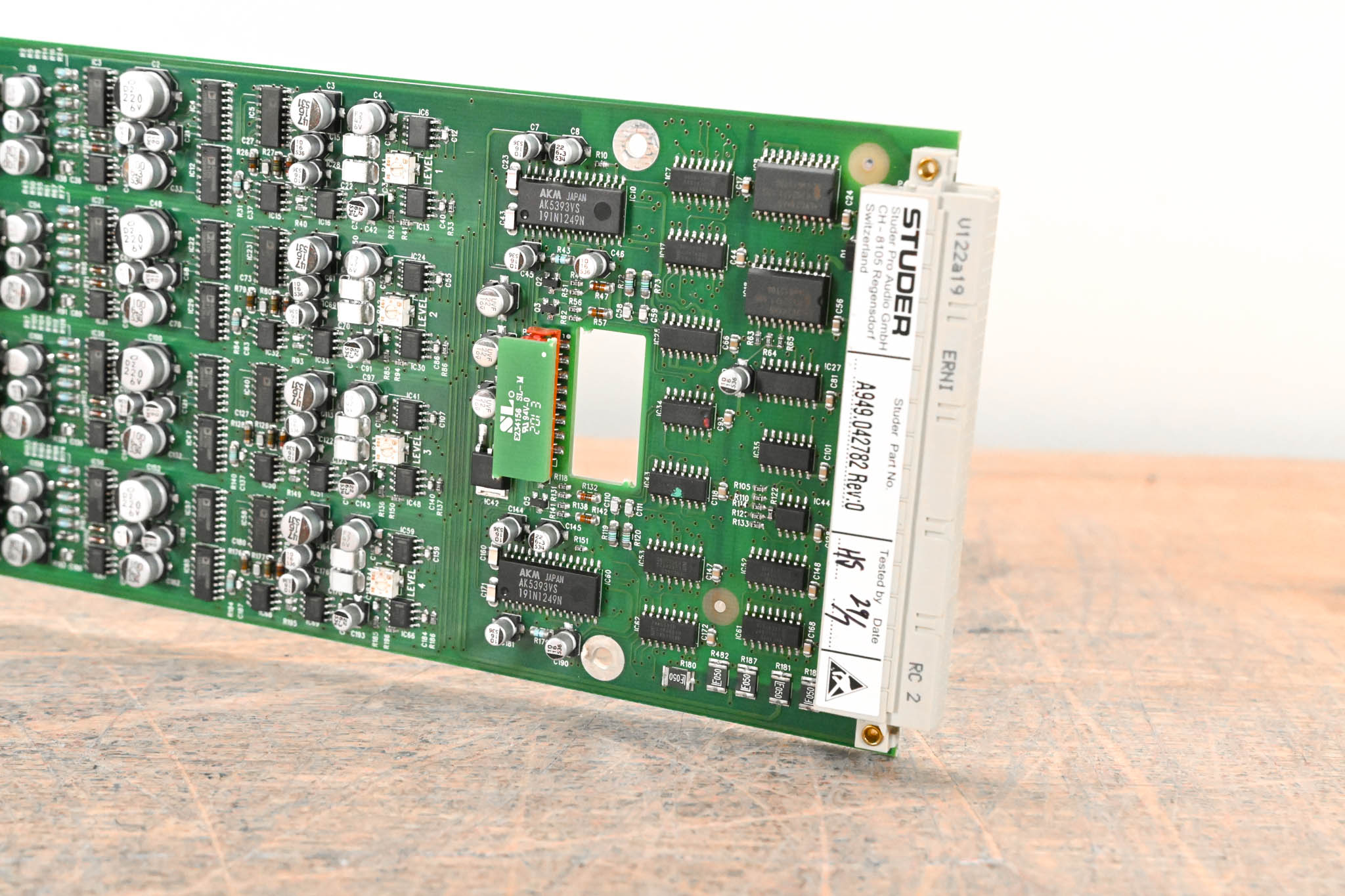 Studer Mic/Line In Card for D21m Modular I/O System