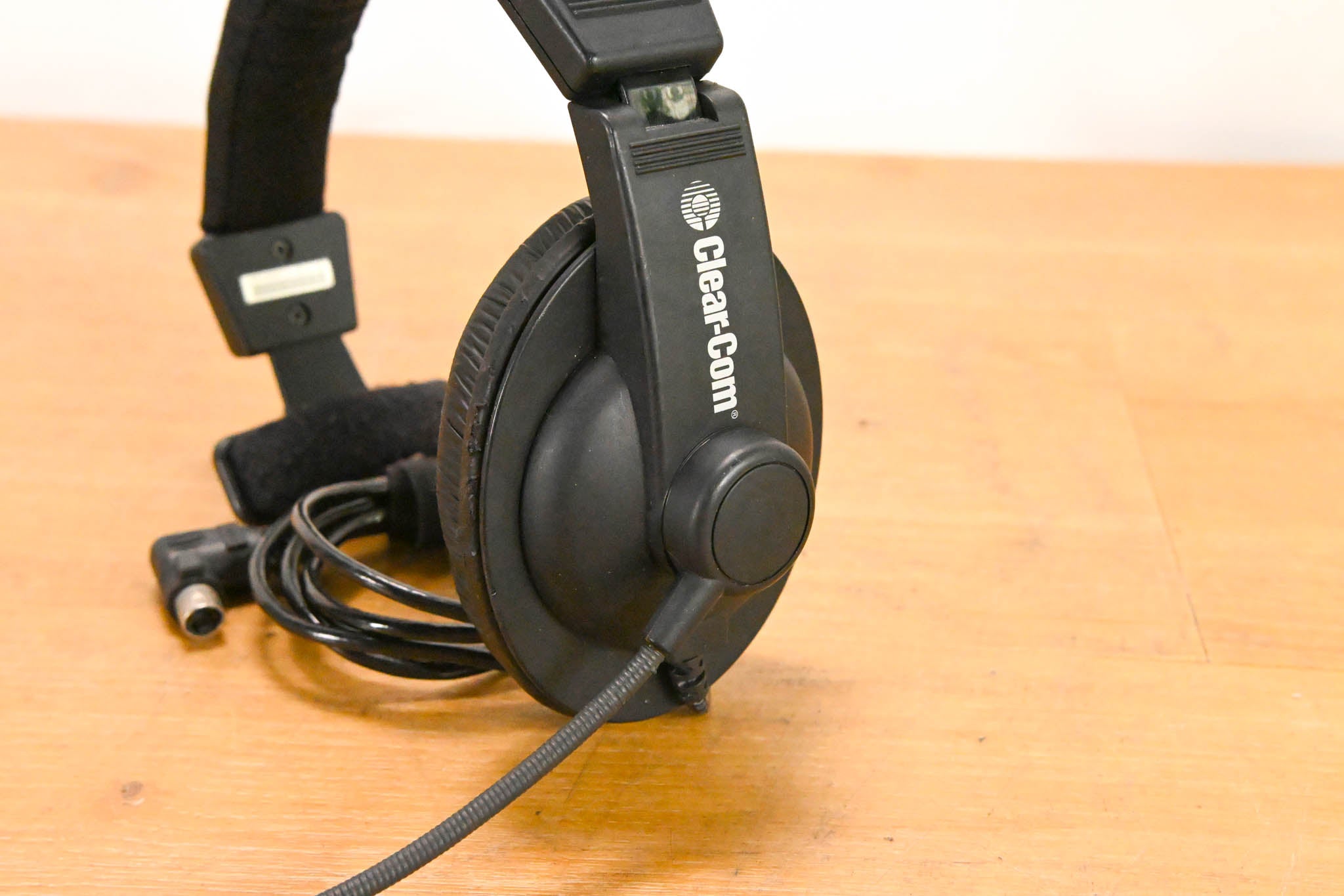 Clear-Com CC-15-MD4 Single-Ear Intercom Headset with Mini DIN Connector