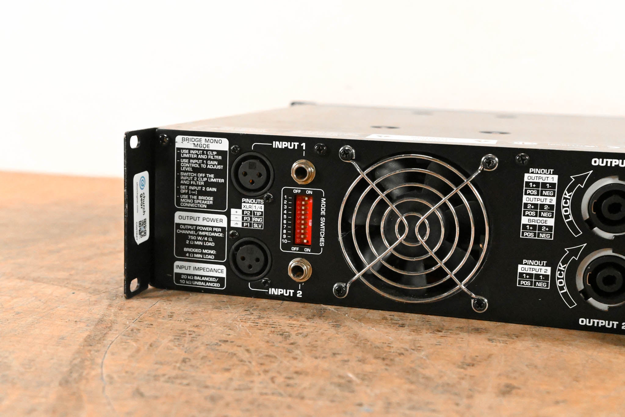 Behringer Europower EP2500 2-Channel Power Amplifier
