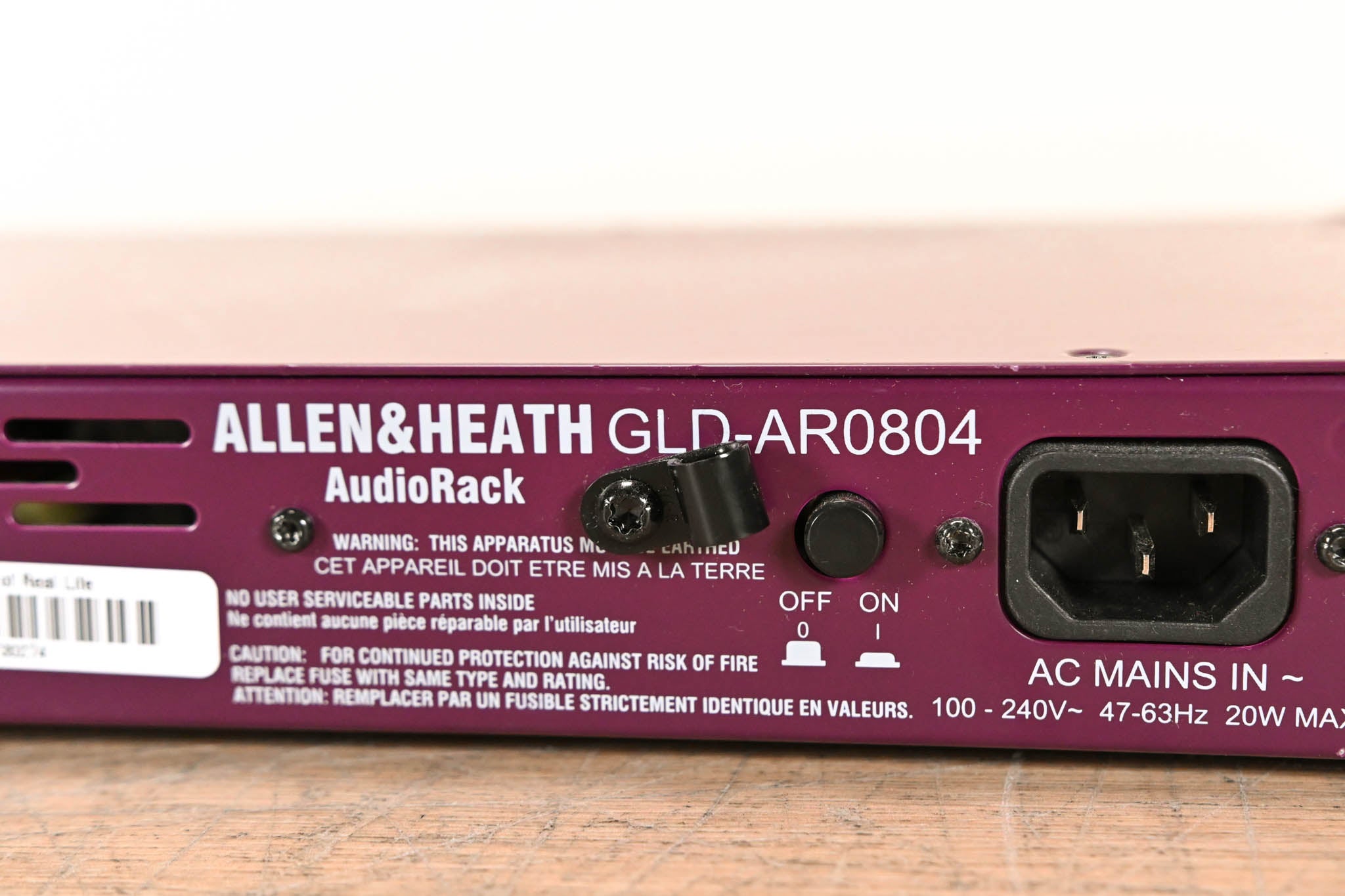 Allen & Heath GLD-AR84 8x4 I/O Expander AudioRack