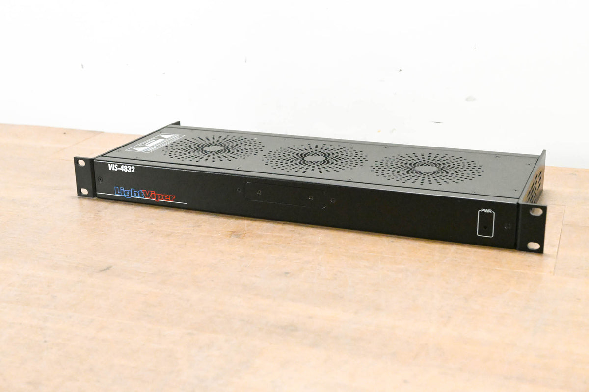 Fiberplex VIS-4832 LightViper 32X8 AES Input Fiber Optic Transport