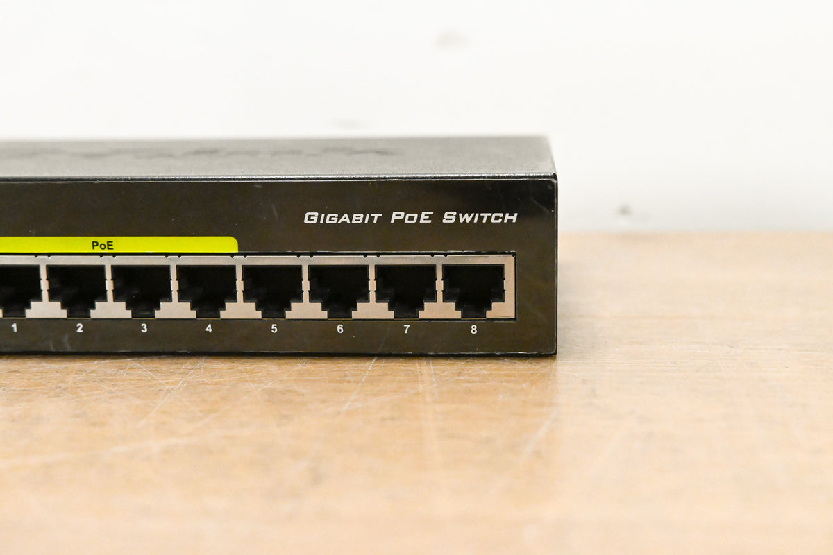 D-Link DGS-1008P 8-Port Gigabit Unmanaged PoE Switch (NO POWER SUPPLY)