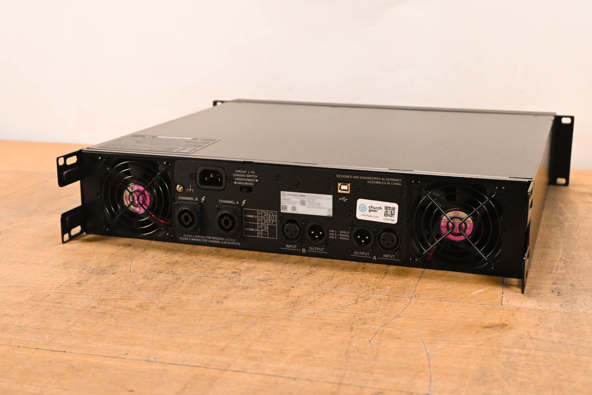 Dynacord L3600FD 2-Channel Power Amplifier with DSP