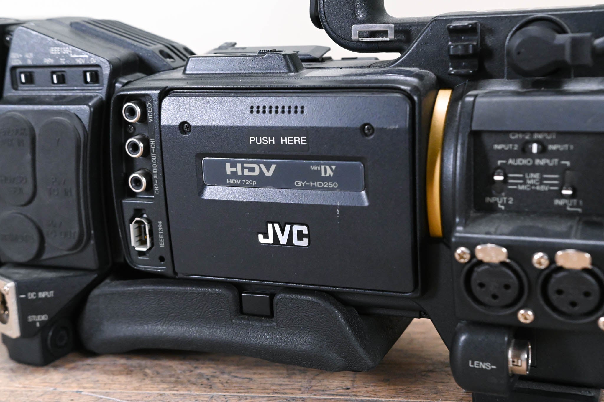 JVC GY-HD250CHU 1/3" 3-CCD Professional HDV Camcorder