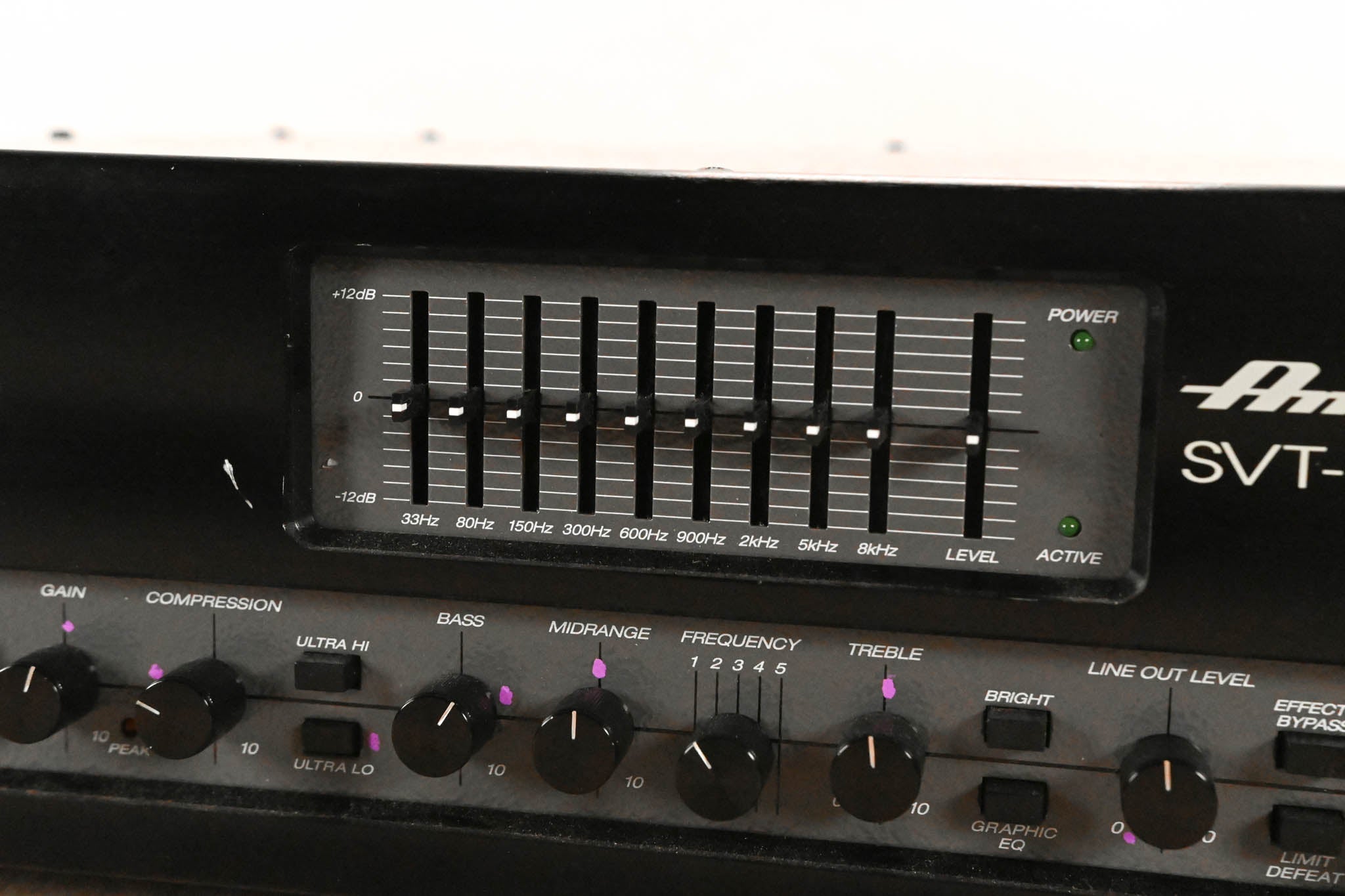 Ampeg SVT-4 PRO 1200W Bass Guitar Tube Amplifier Head