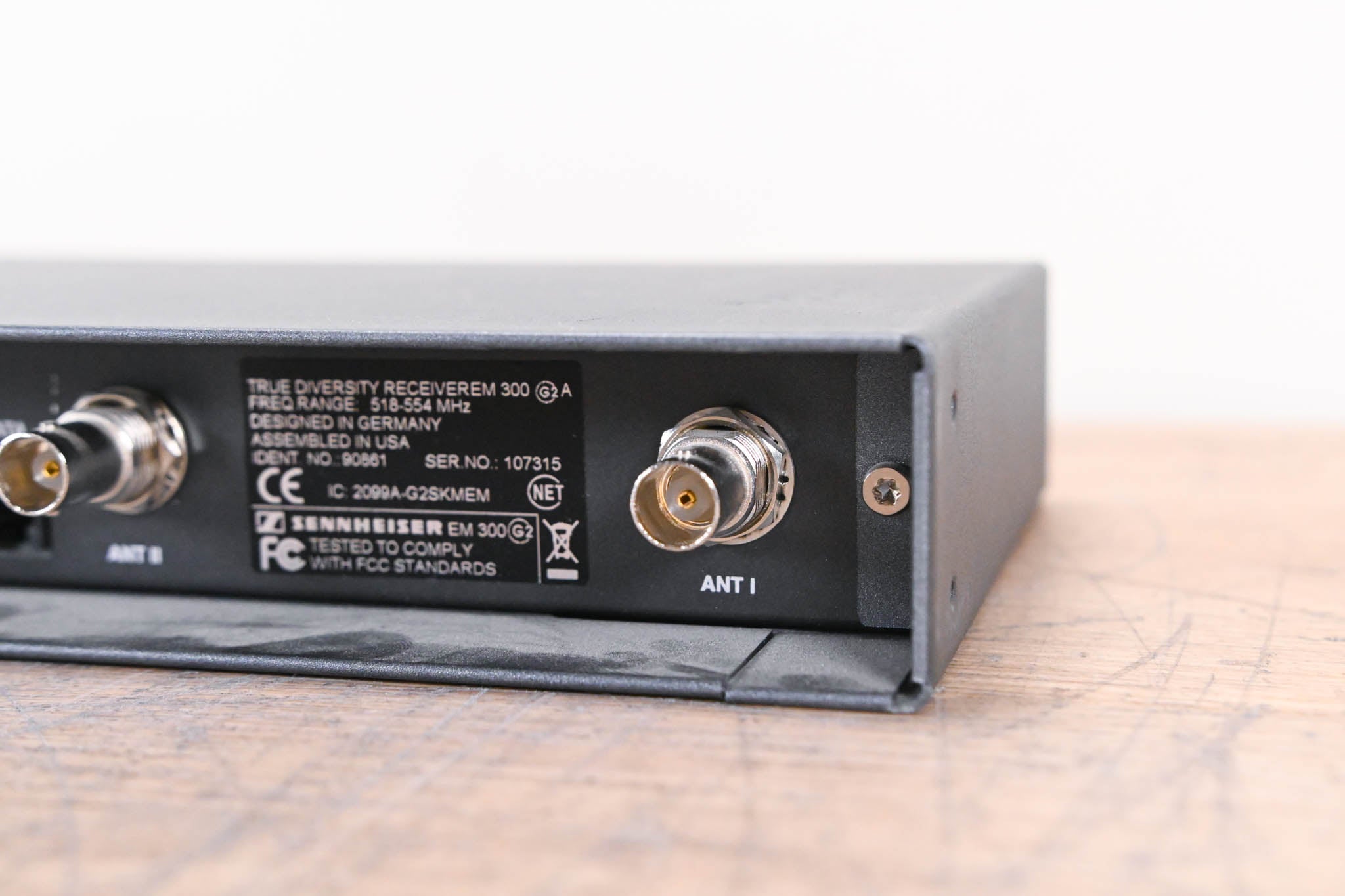 Sennheiser EM 300 G2 Wireless Receiver - 518-554 MHz (NO POWER SUPPLY)