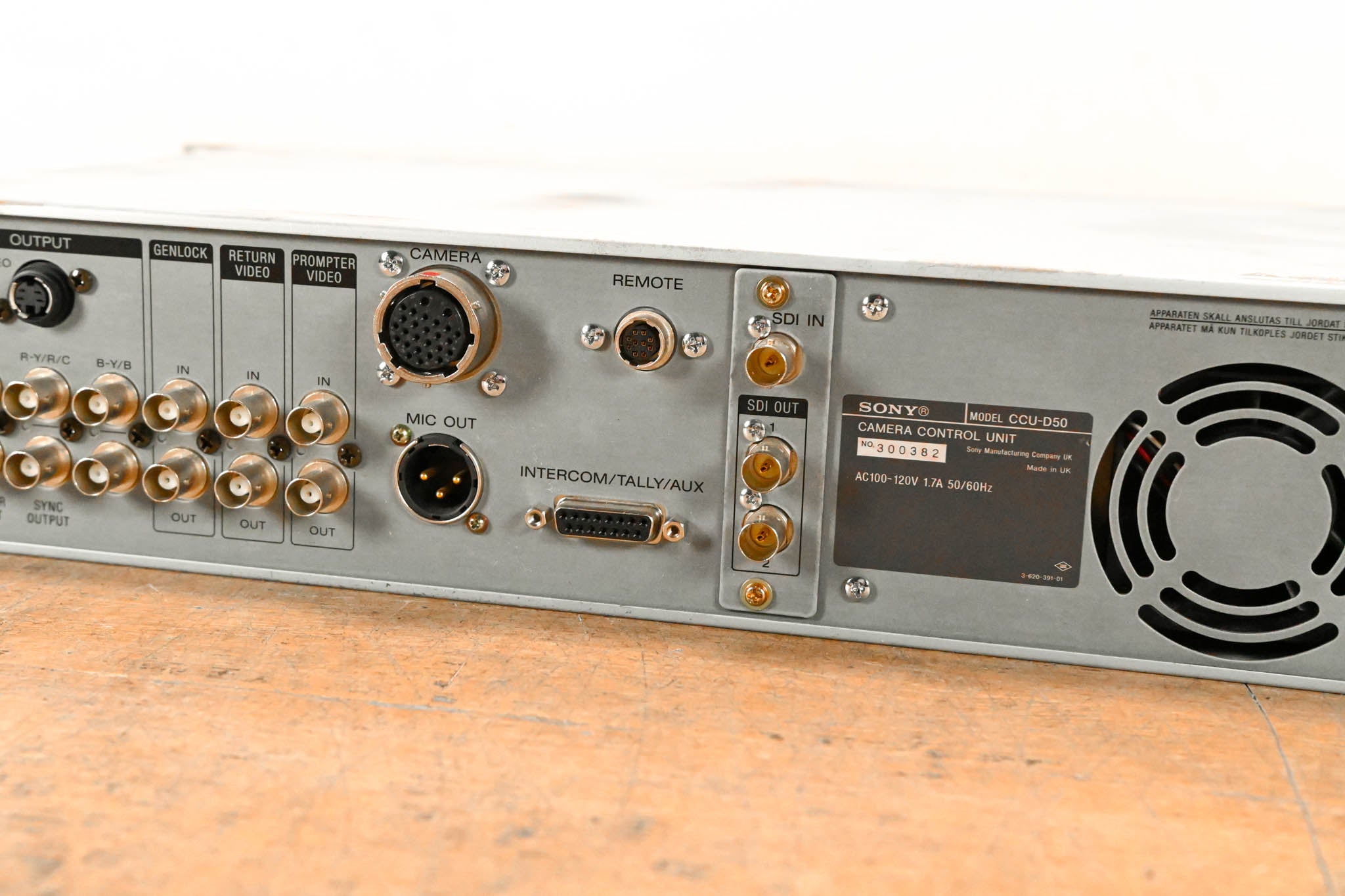 Sony CCU-D50 Camera Control Unit