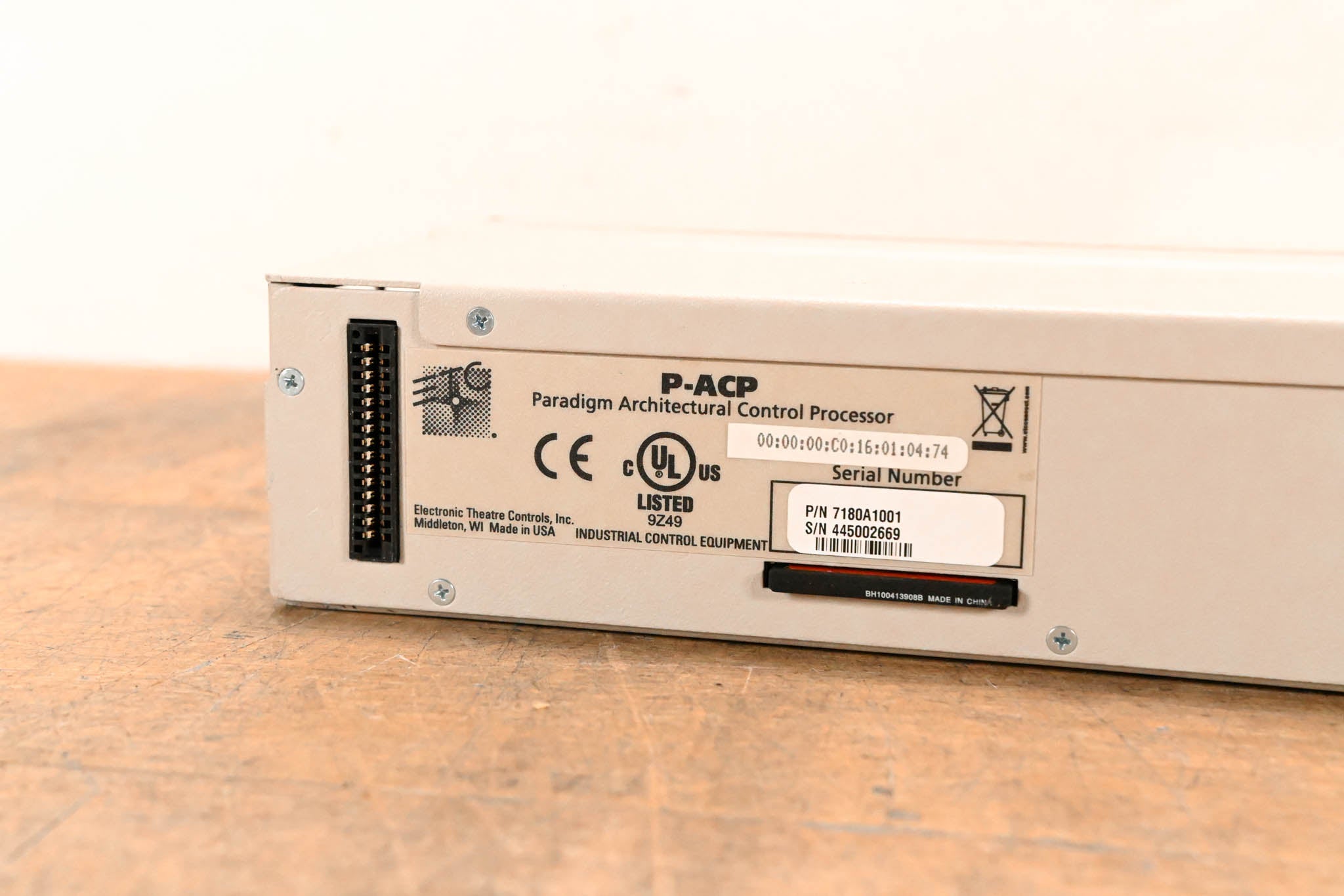 ETC P-ACP Architectural Control Processor