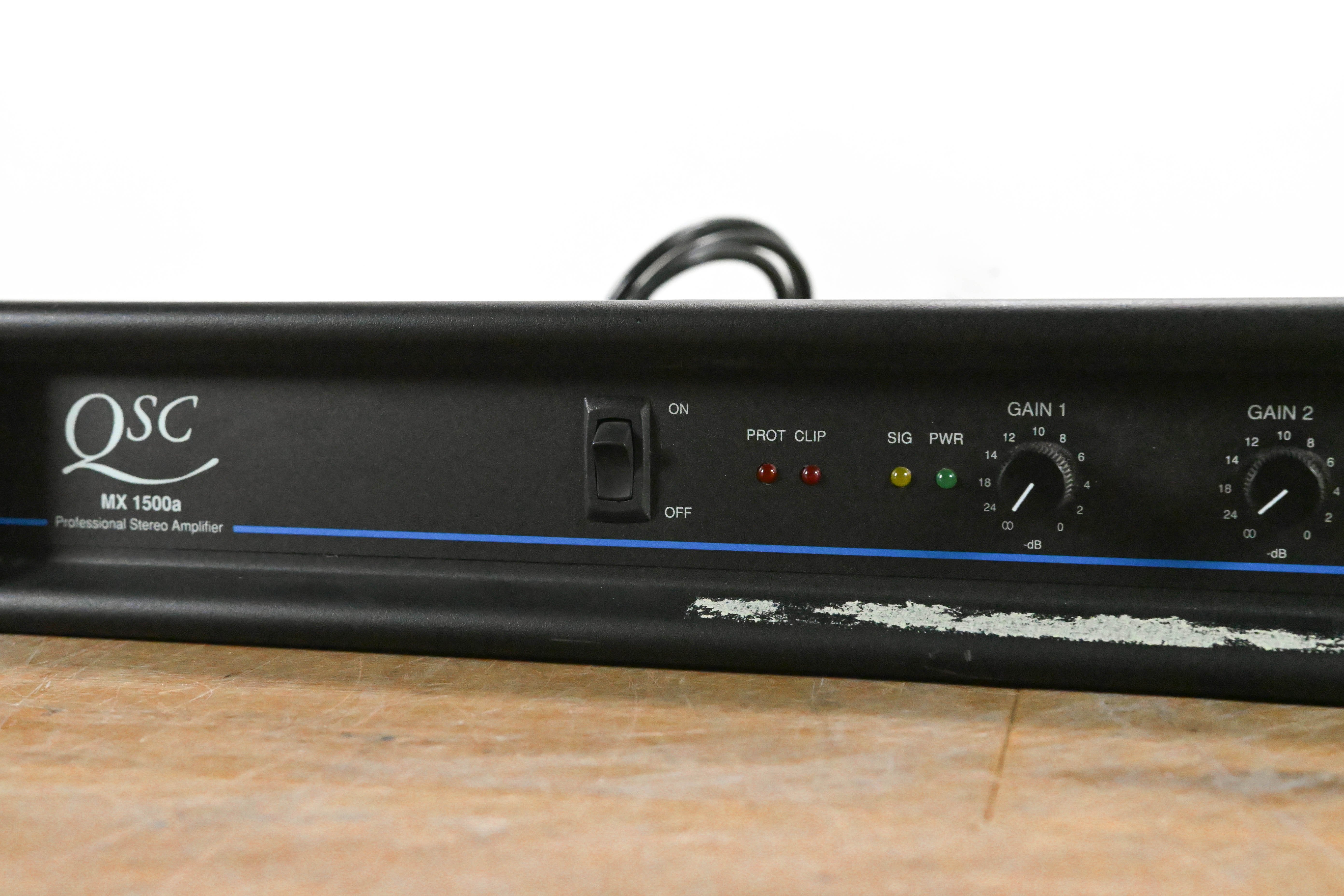 QSC MX 1500a 2-Channel Power Amplifier