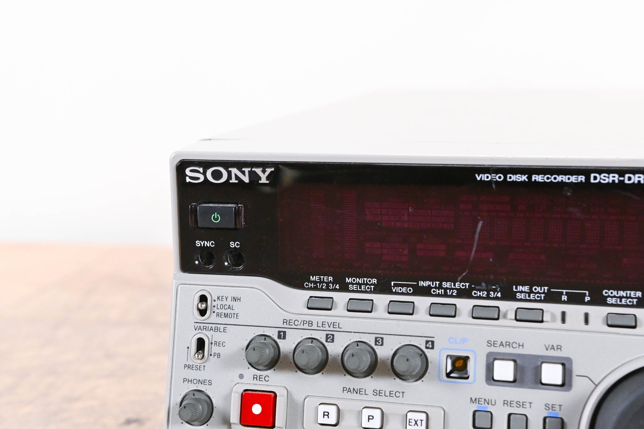 Sony DSR-DR1000A DVCAM Hard Disk Drive Recorder