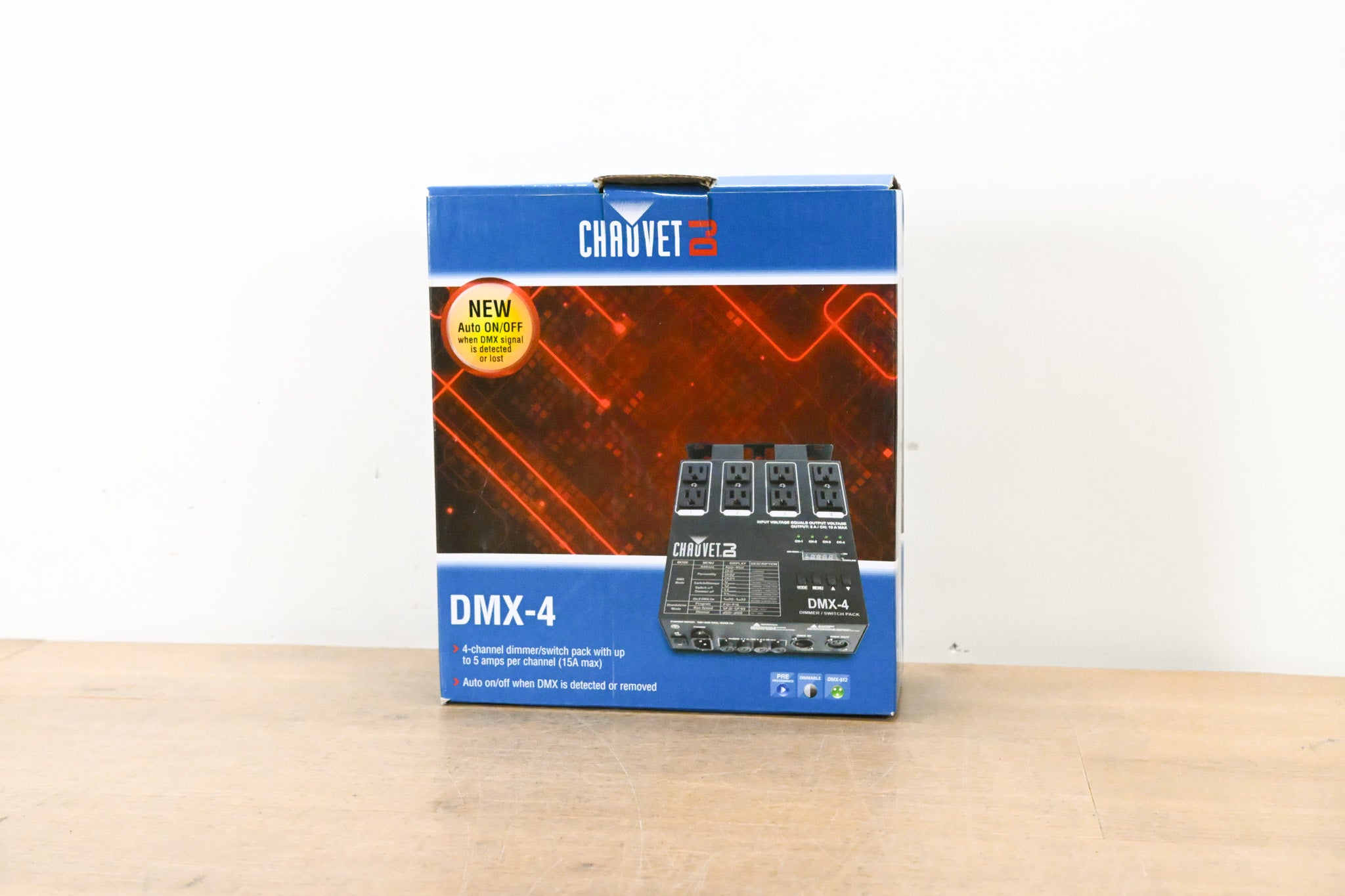 Chauvet DMX-4 4-Channel DMX Dimmer/Relay Pack