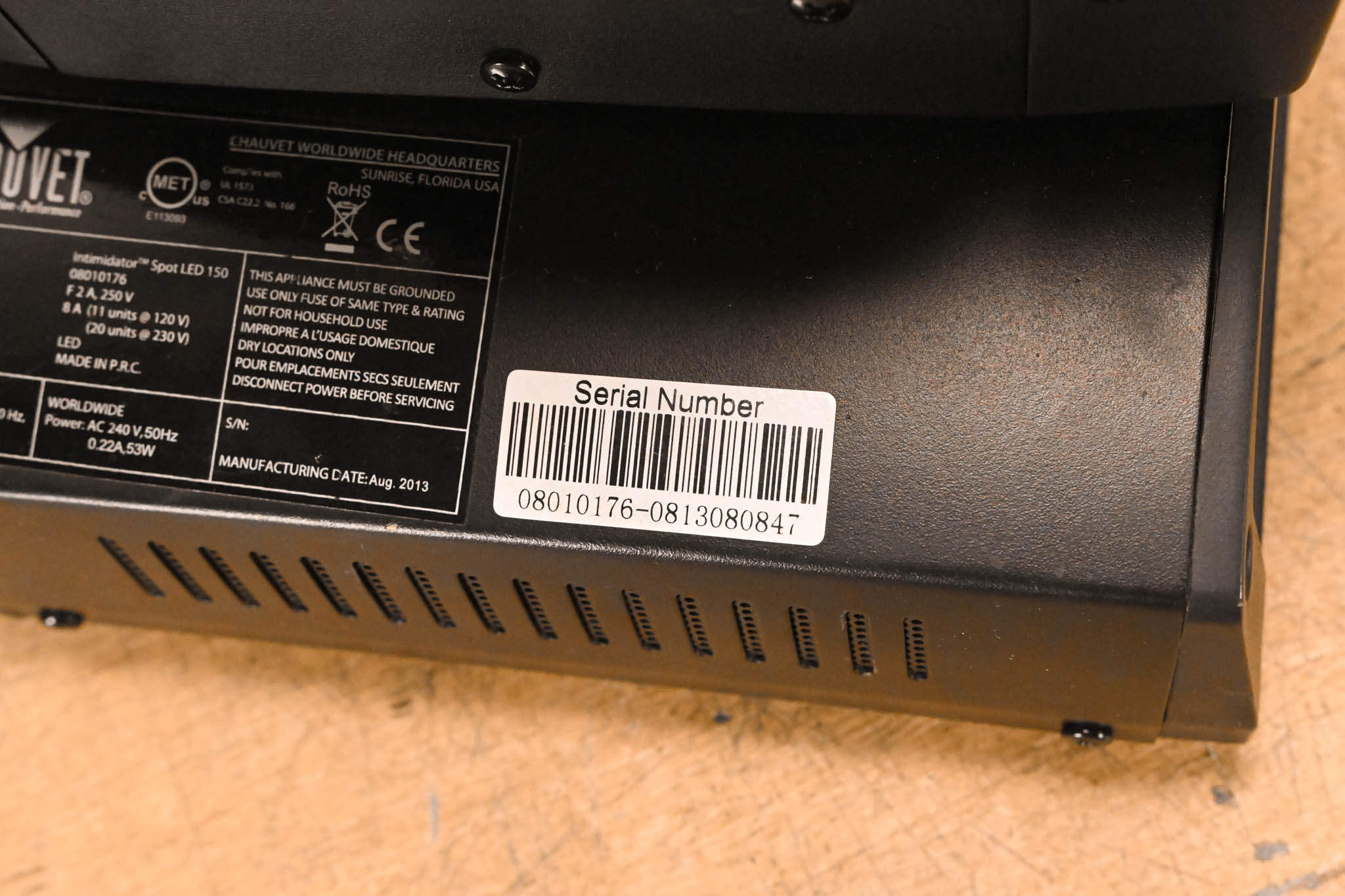 Chauvet Intimidator Spot LED 150 25W LED Moving Head Spot