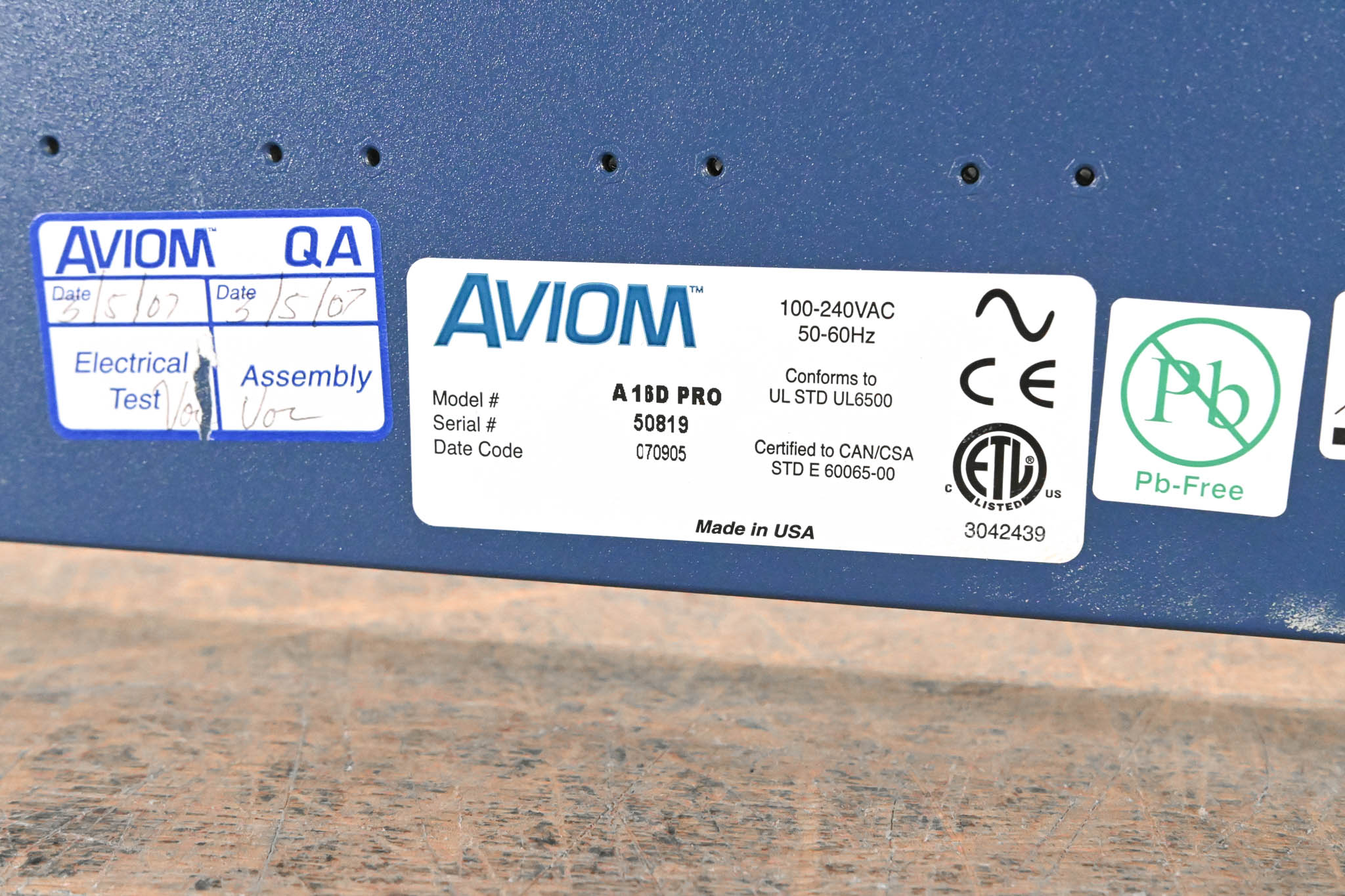 Aviom A-16D Pro A-Net Distributor