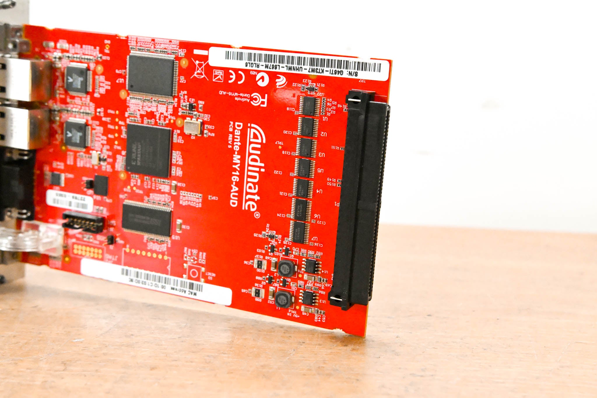 Audinate Dante-MY16-AUD 16-Channel Dante Network I/O Card