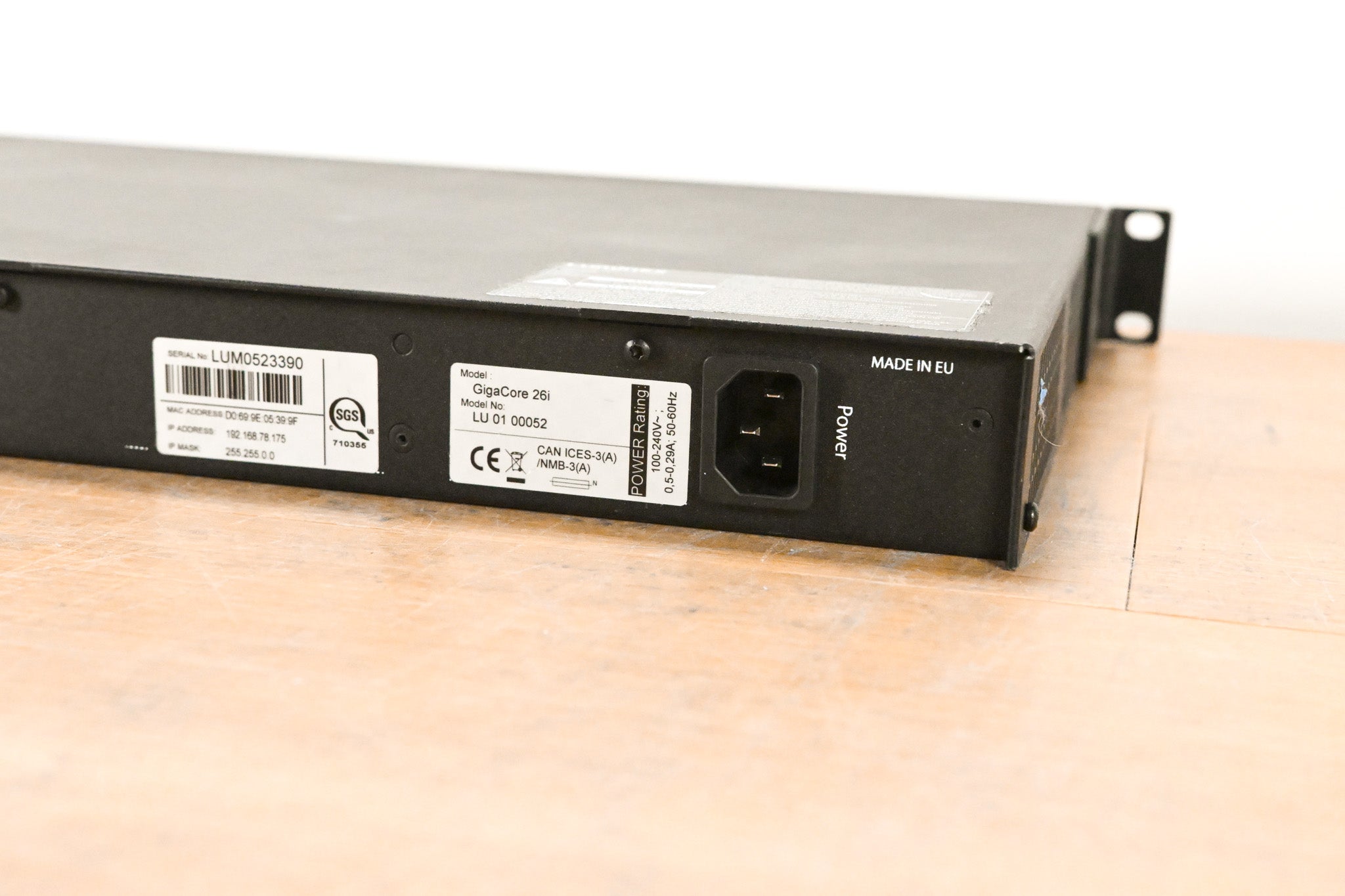 Luminex Gigacore 26i with PoE Gigabit Ethernet Switch
