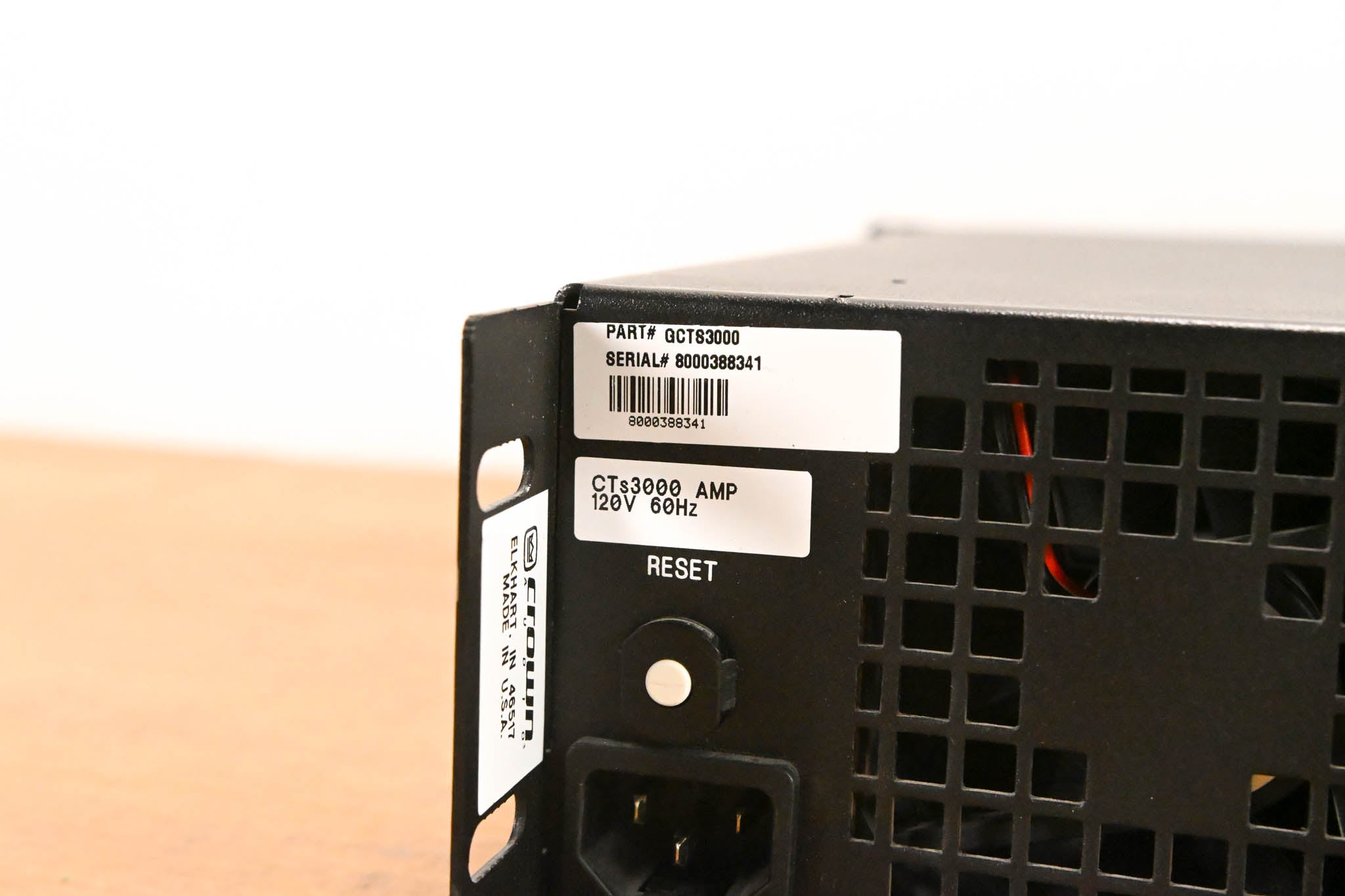 Crown CTs 3000 Two-Channel 1500W Power Amplifier