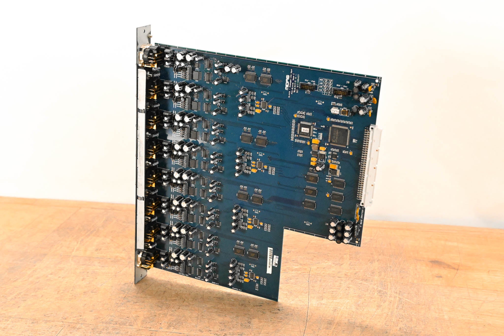 Midas DL441 8 Analog Mic/Line Input Card with Midas Microphone Preamps