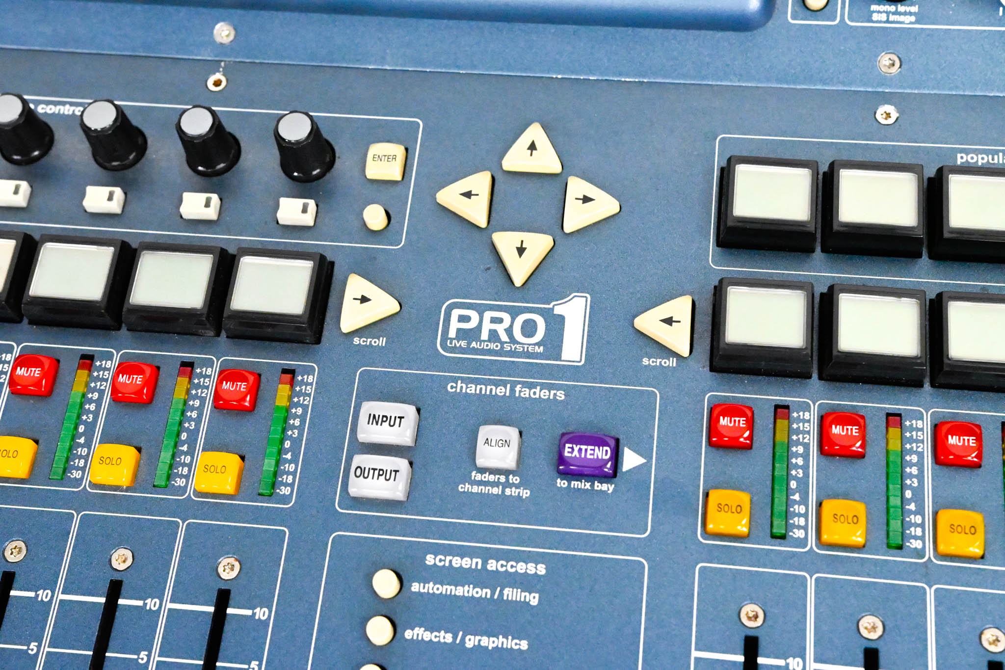 Midas PRO1 48-Channel Digital Audio Mixing Console with Road Case