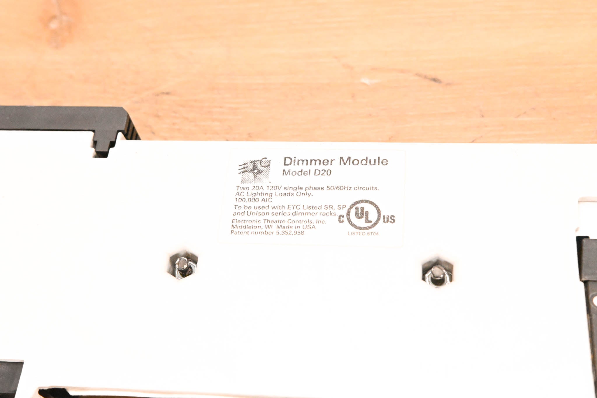 ETC D20 Dual 20A Dimmer Module (PAIR)