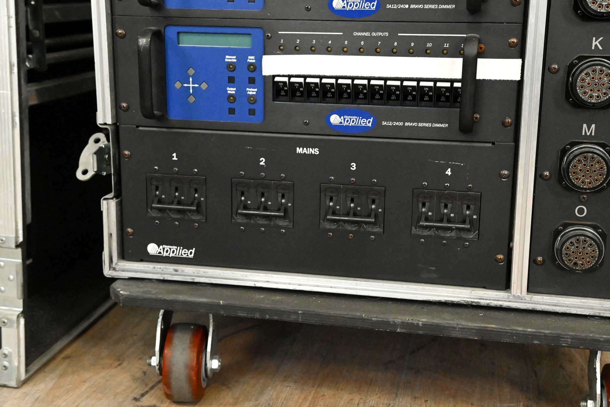 Applied Electronics 48-Channel Omega Rack SA12/2400 Dimmer Rack