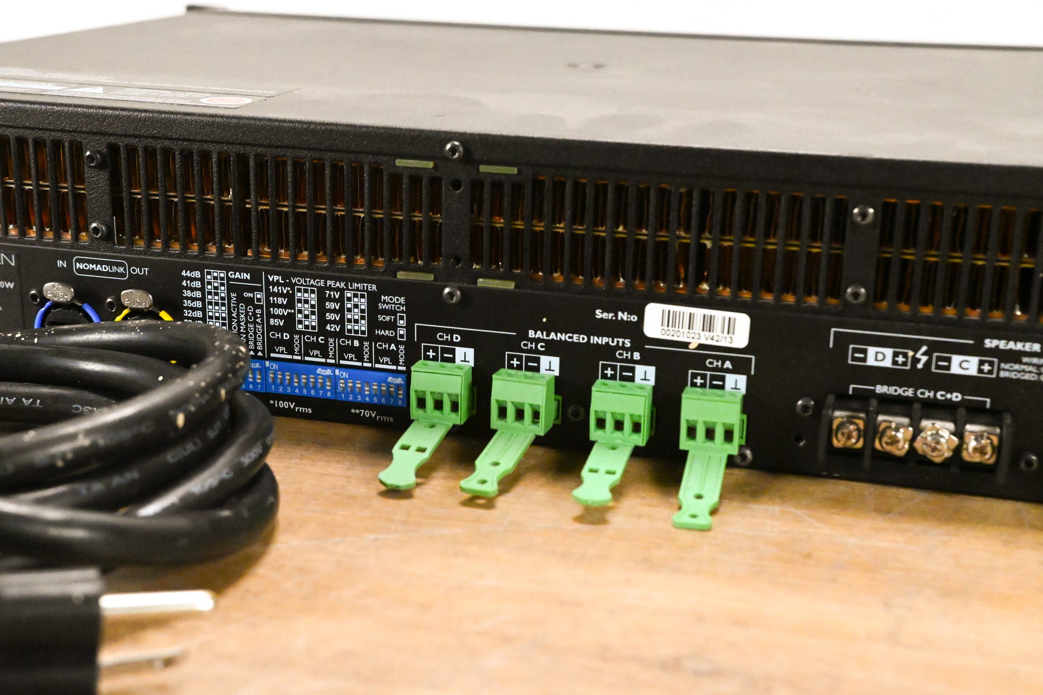 Lab Gruppen C 16:4 1600W Four-Channel Power Amplifier