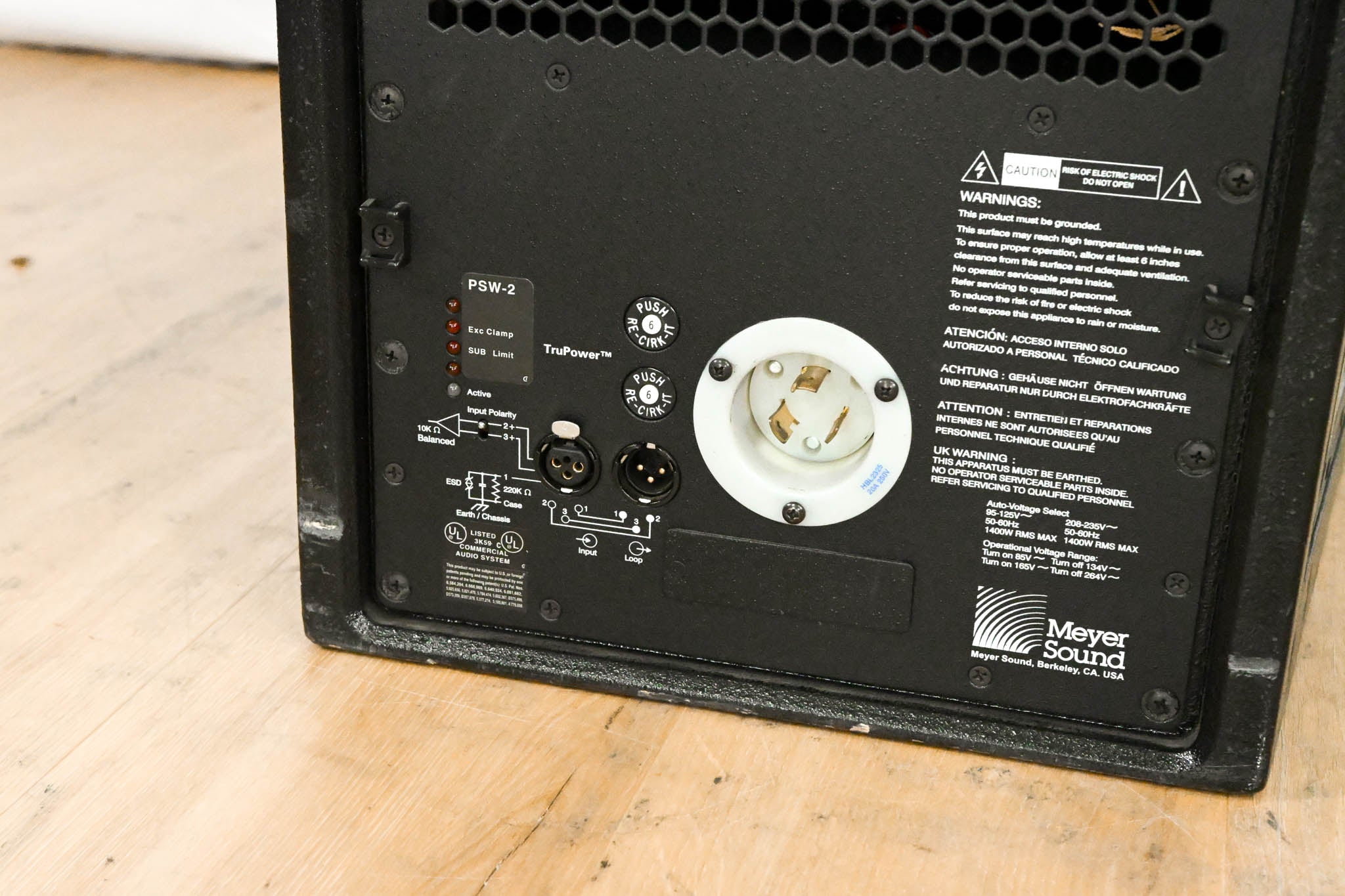 Meyer Sound PSW-2 Self-Powered Subwoofer