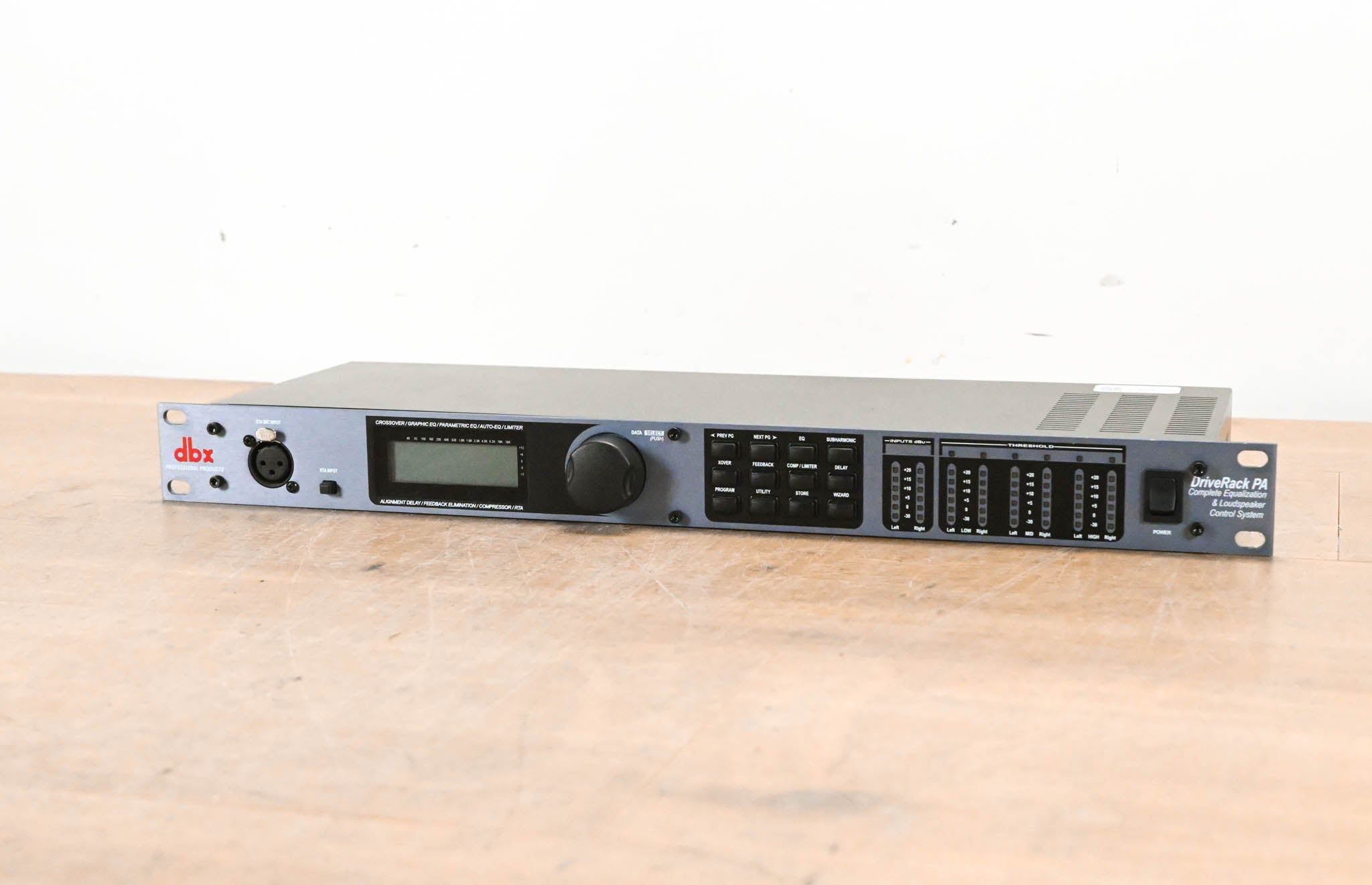 dbx DriveRack PA Complete Equalization and Loudspeaker Control System