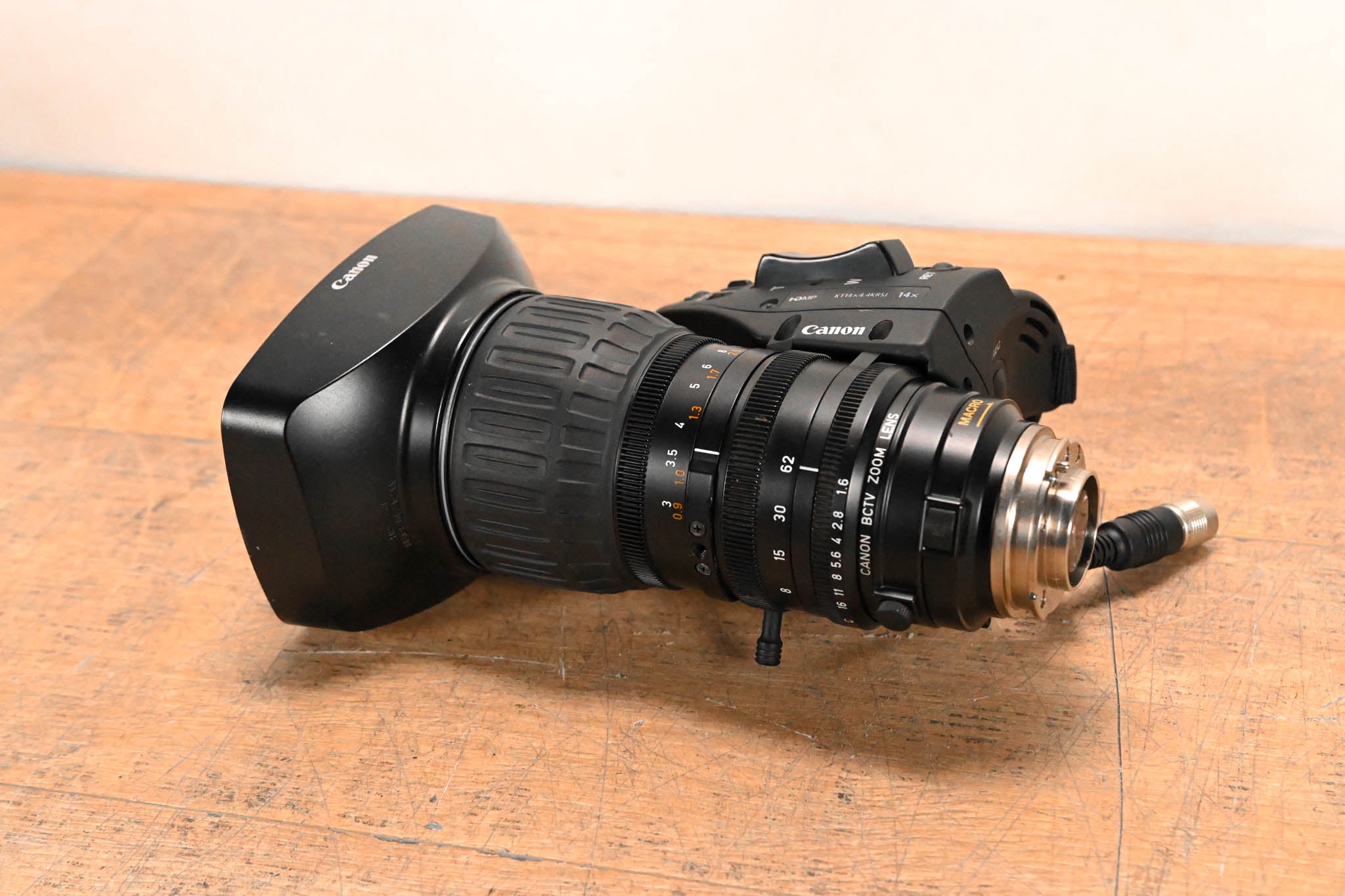 Canon KT14x4.4KRSJ 1/3" 14x Broadcast Zoom Lens