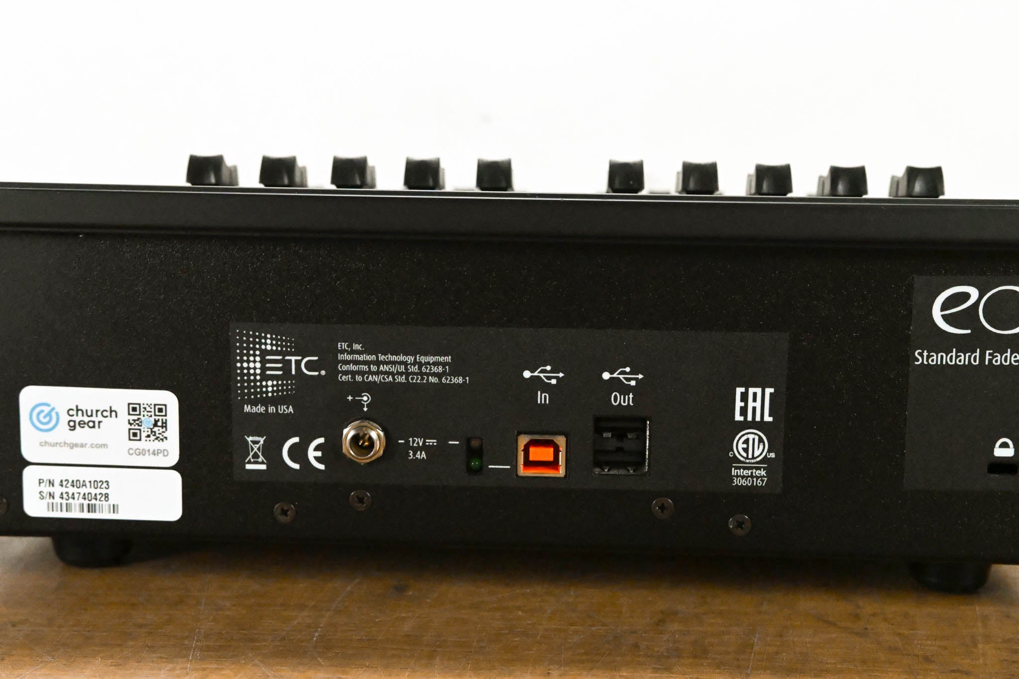ETC EOS Standard Fader Wing 20
