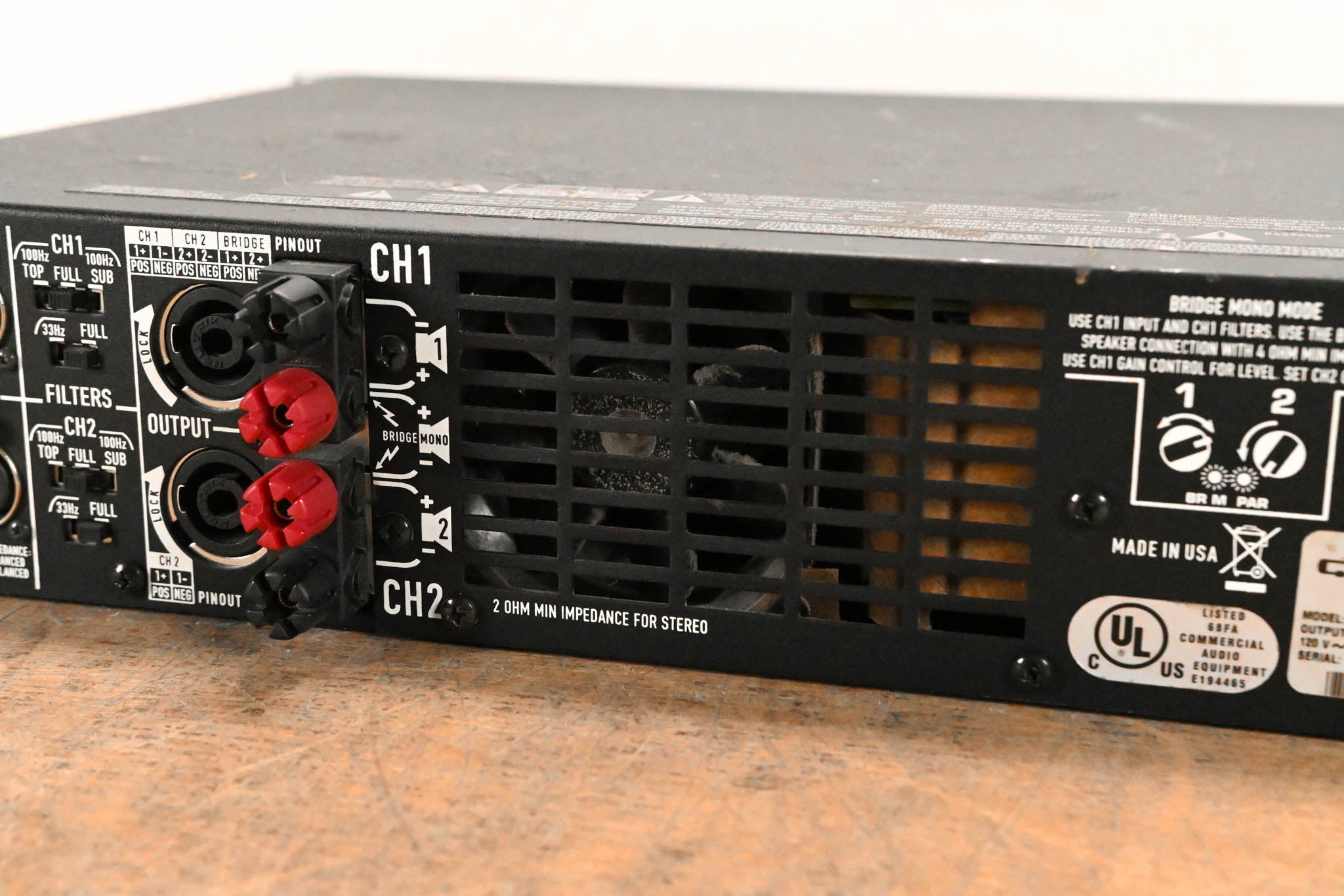 QSC PLX3602 2-Channel Power Amplifier