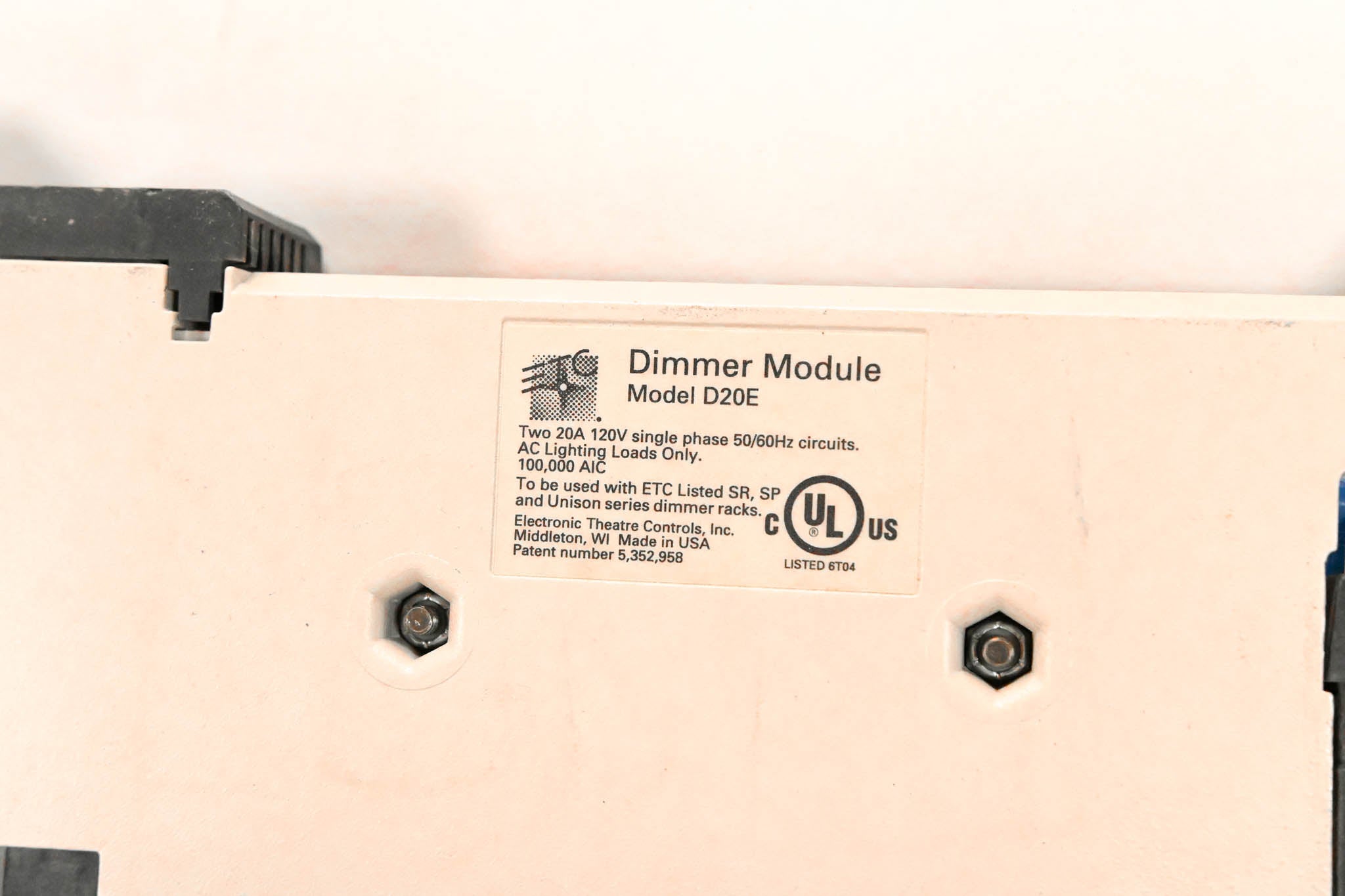 ETC D20E Dual 20A Dimmer Module (Pack of 4)