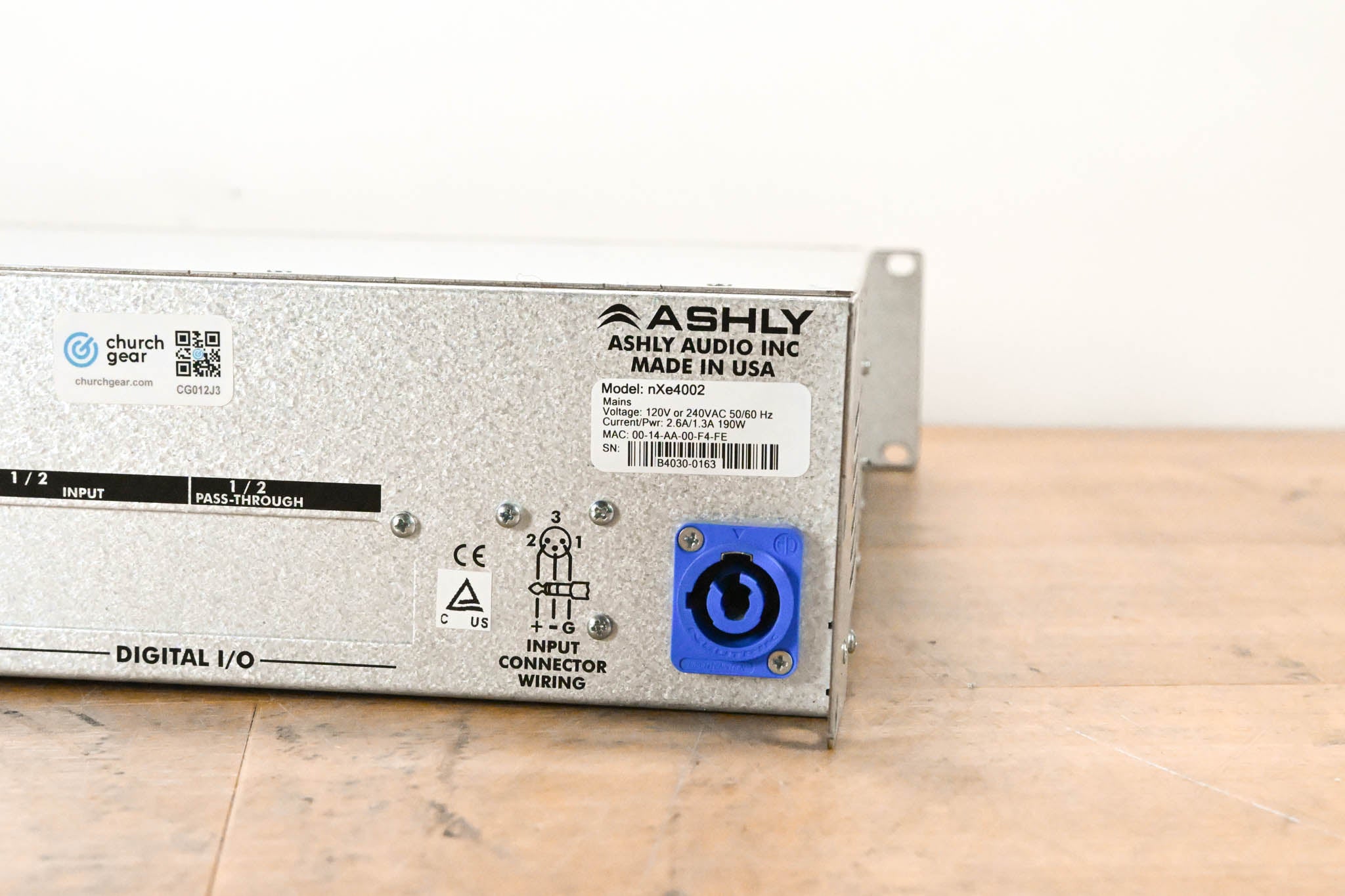 Ashly nXe4002 2-Channel Network Power Amplifier - 400W at 4 Ohms
