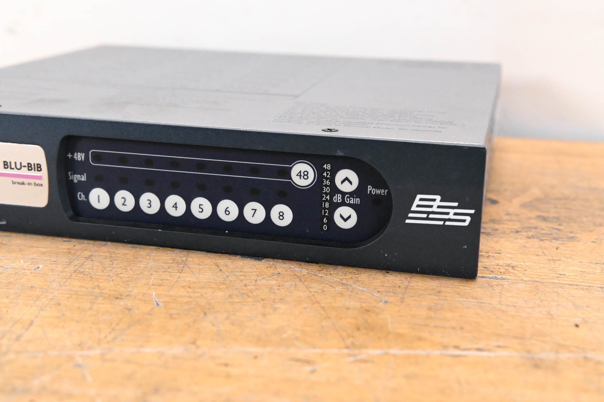 BSS BLU-BIB Break-In Box 8-Channel Input Expander (NO POWER SUPPLY)