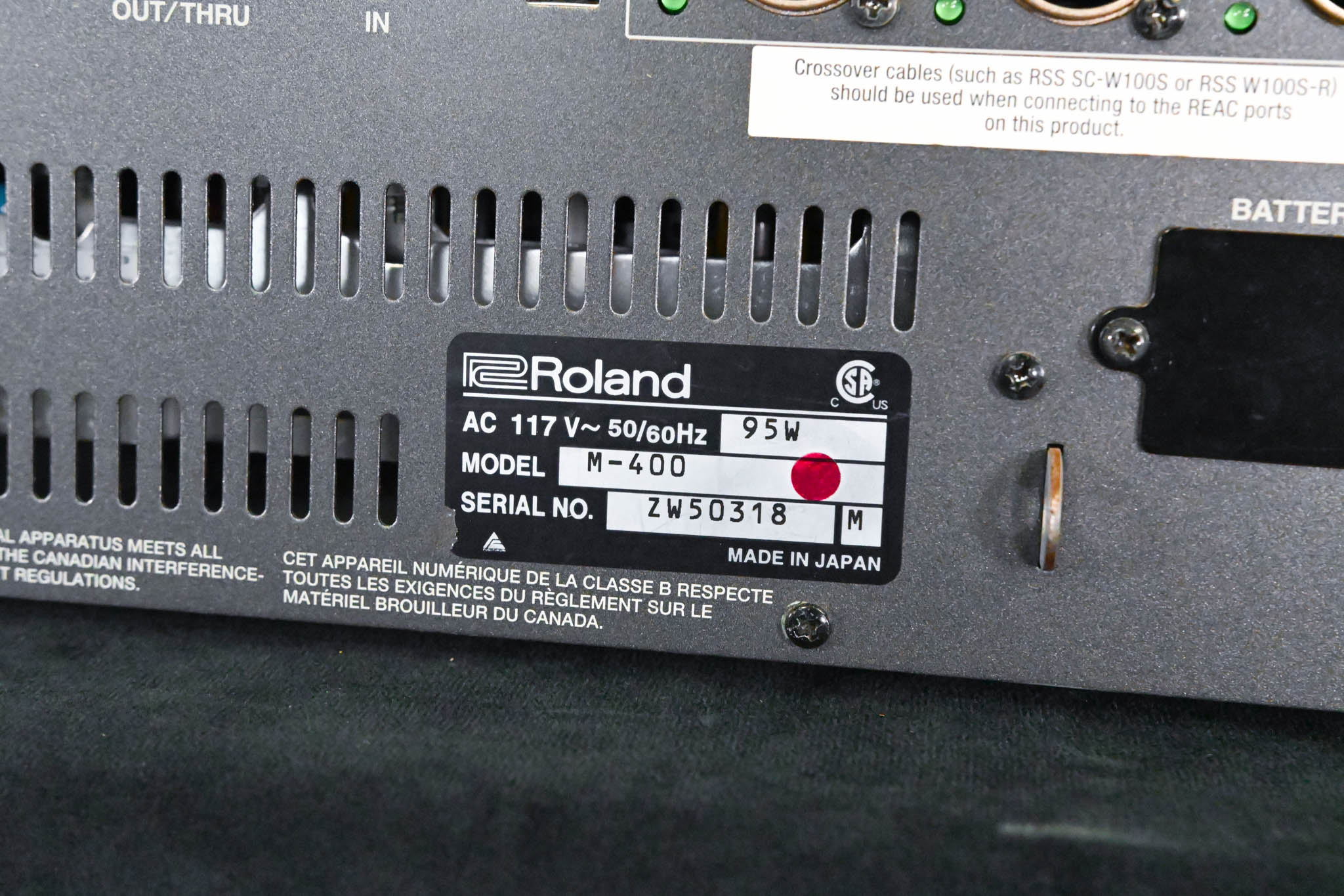 Roland M-400 48-Channel Live Digital Mixing Console CG01WR2