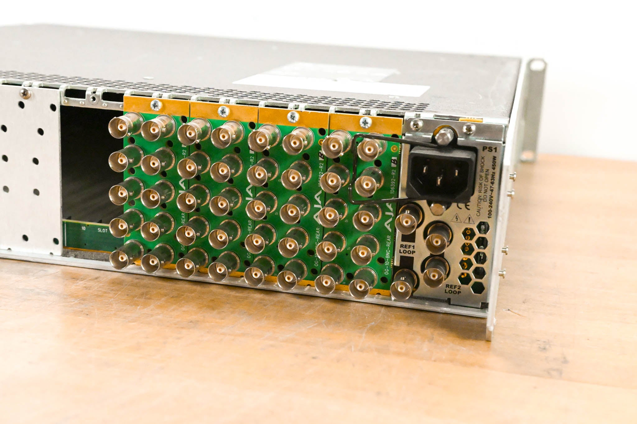 AJA OG3-FR 20-Slot openGear 3.0 Frame with Cards