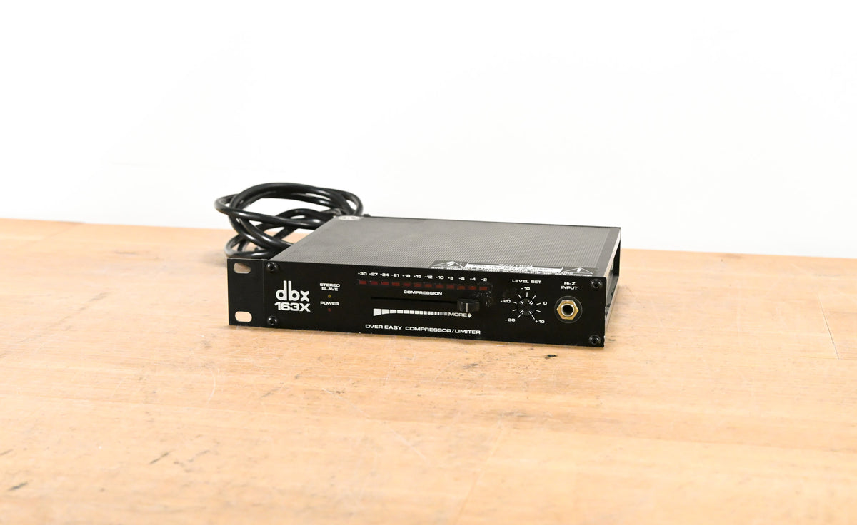 dbx 163x Single-Channel Over Easy Compressor / Limiter